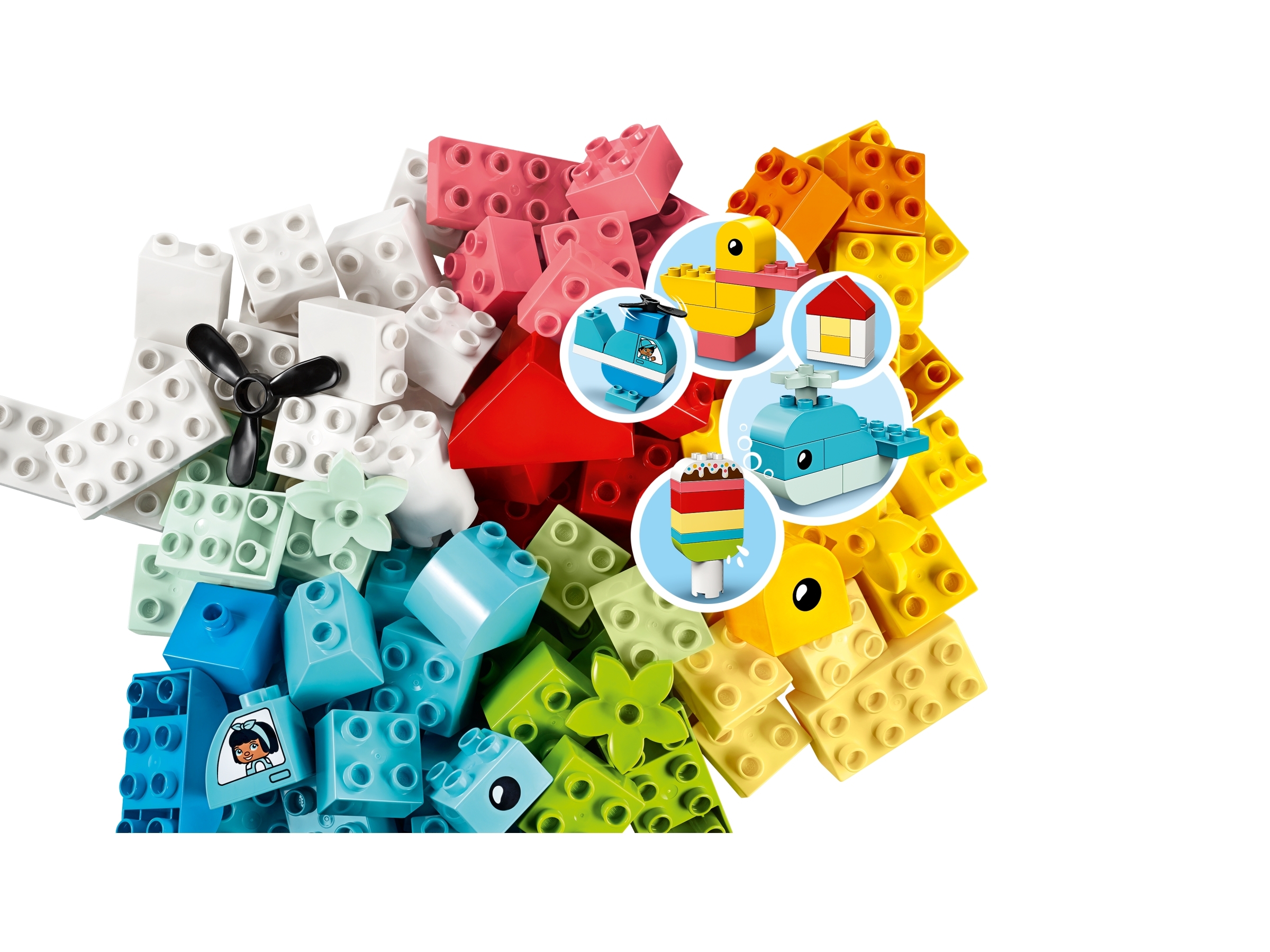 Lego®duplo®classic 10909 - la boite cŒur, jeux de constructions &  maquettes