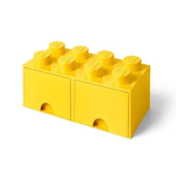 Scatole portaoggetti LEGO® Confezione multipla da 3 pezzi - viola, nero,  arancione