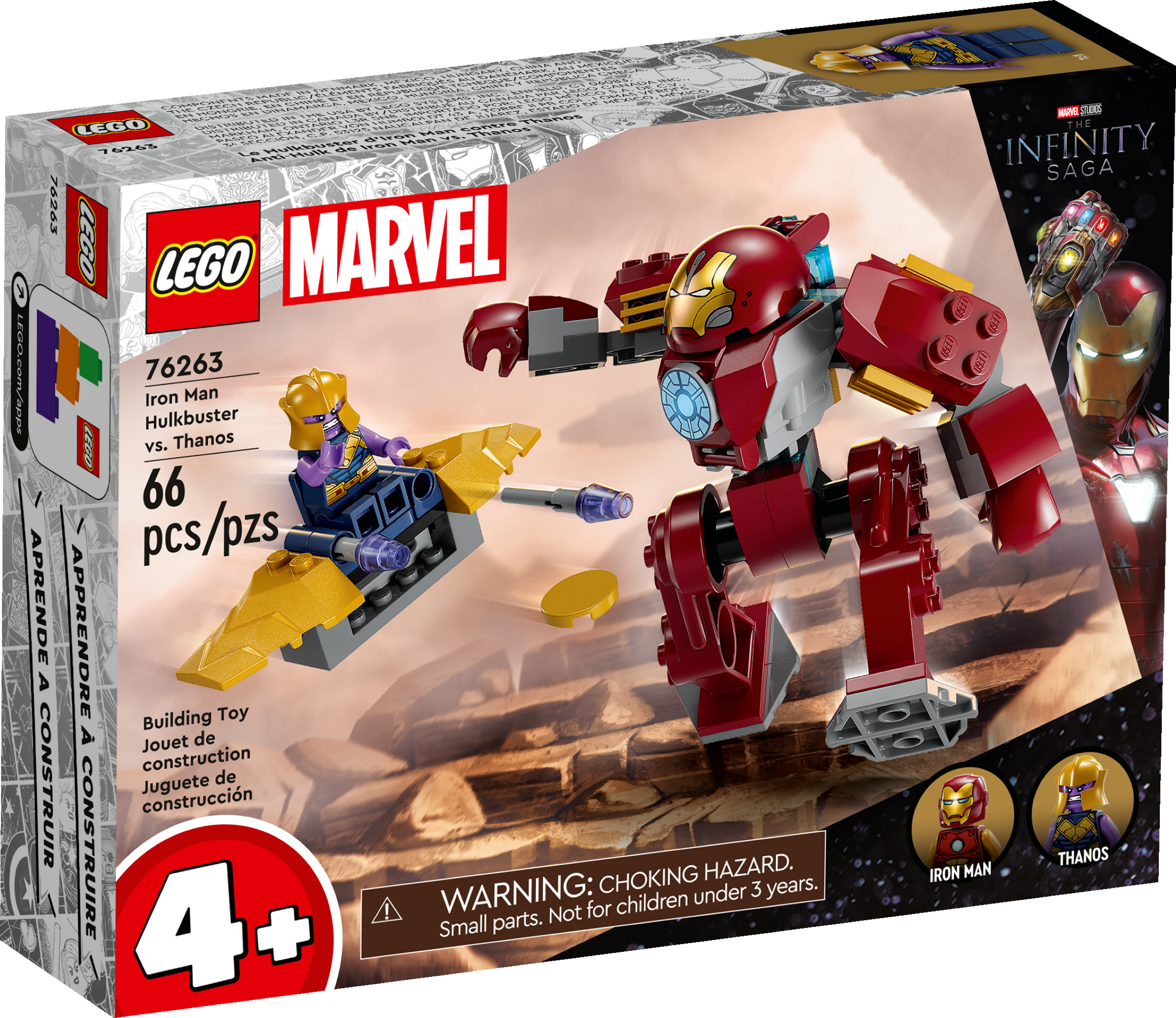 LEGO MARVEL 76263 Iron Man Hulkbuster vs. Thanos