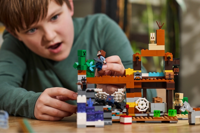 Lego minecraft christmas sale