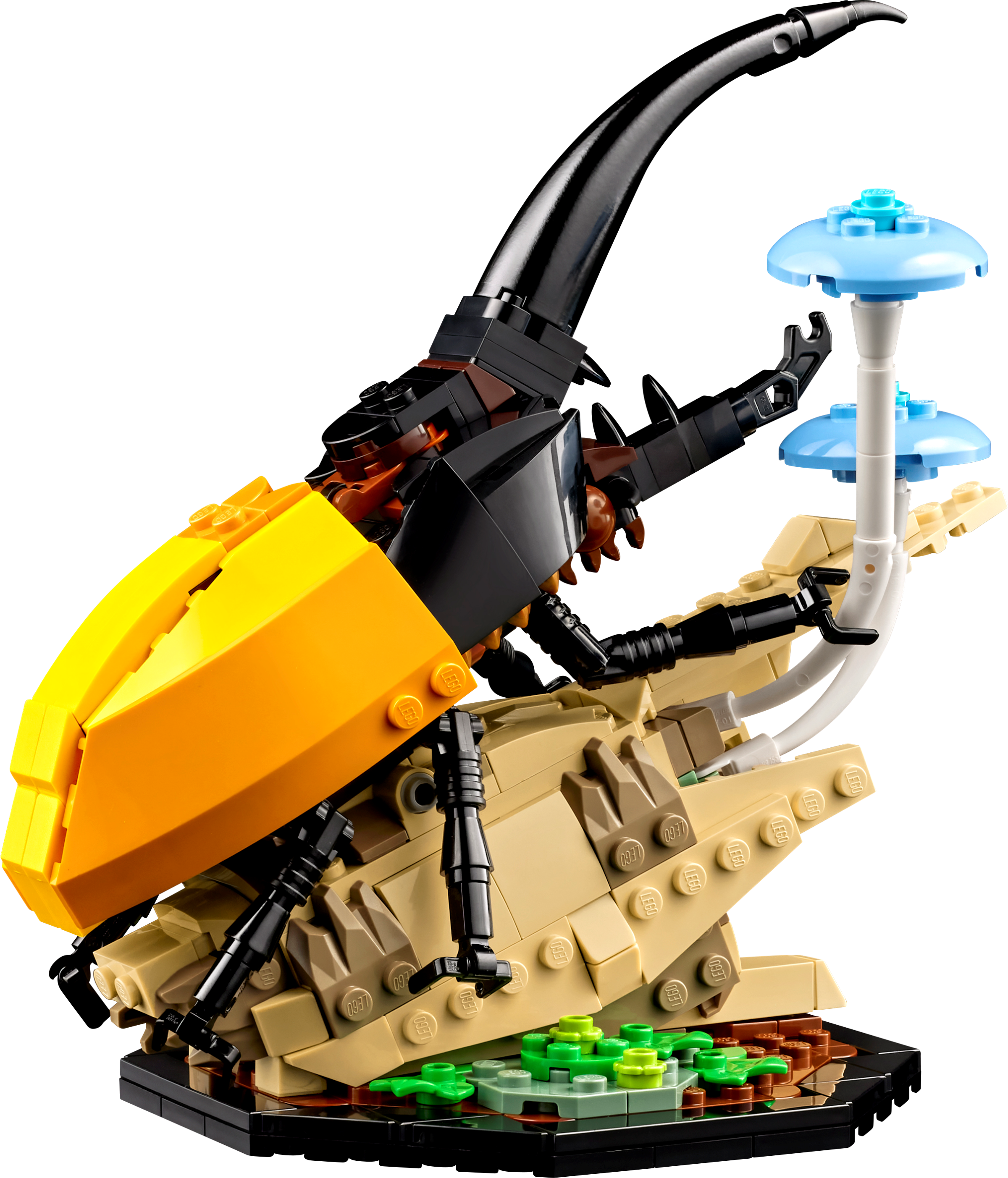 LEGO Insect Convertible BUG INSECTOIDS Alien Wings Olive Green RED EYES Legs