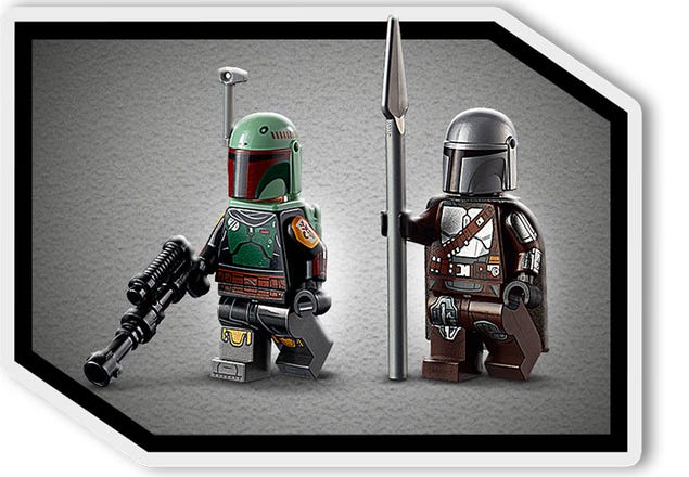 LEGO Star Wars Le vaisseau de Boba Fett 75312 Ensemble de