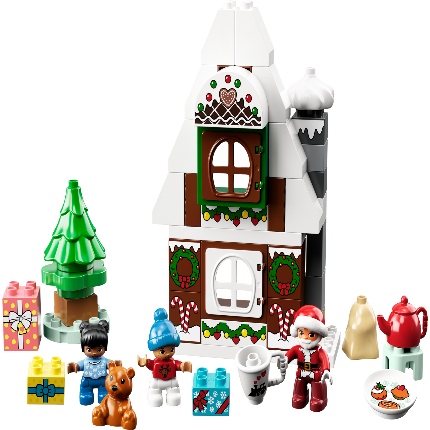 Mutton ske frugthave Santa's Gingerbread House 10976 | DUPLO® | Buy online at the Official LEGO®  Shop US