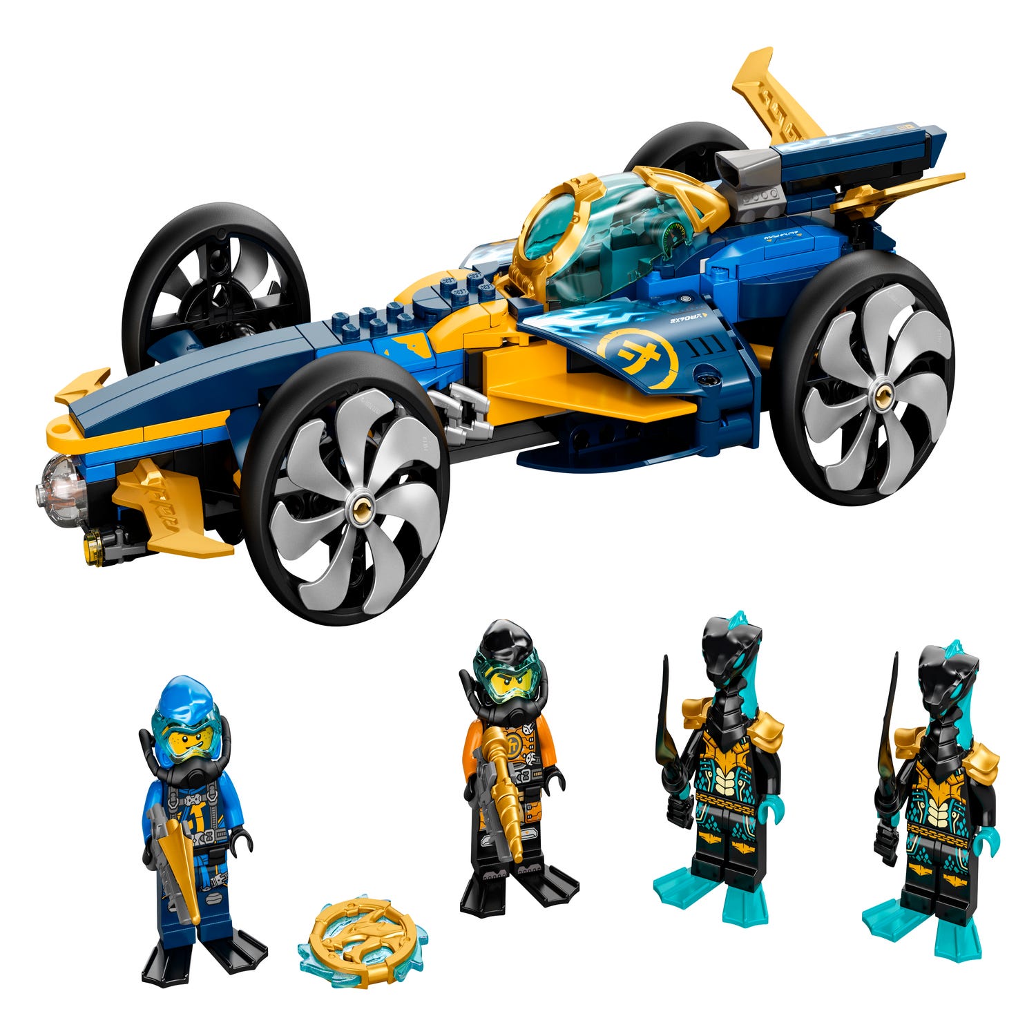 Lego Ninjago Ninja Sub Speeder Ubicaciondepersonascdmxgobmx