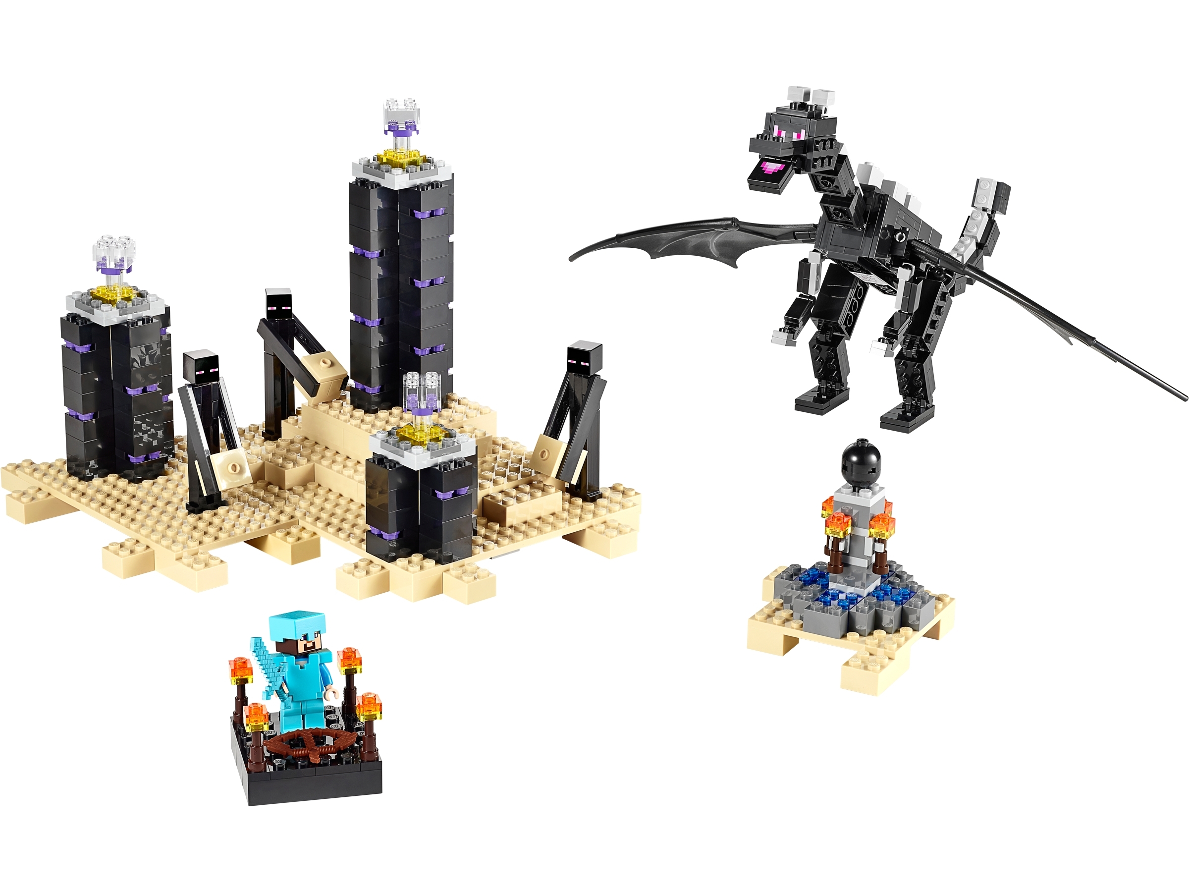 Build Lego Minecraft Enderman