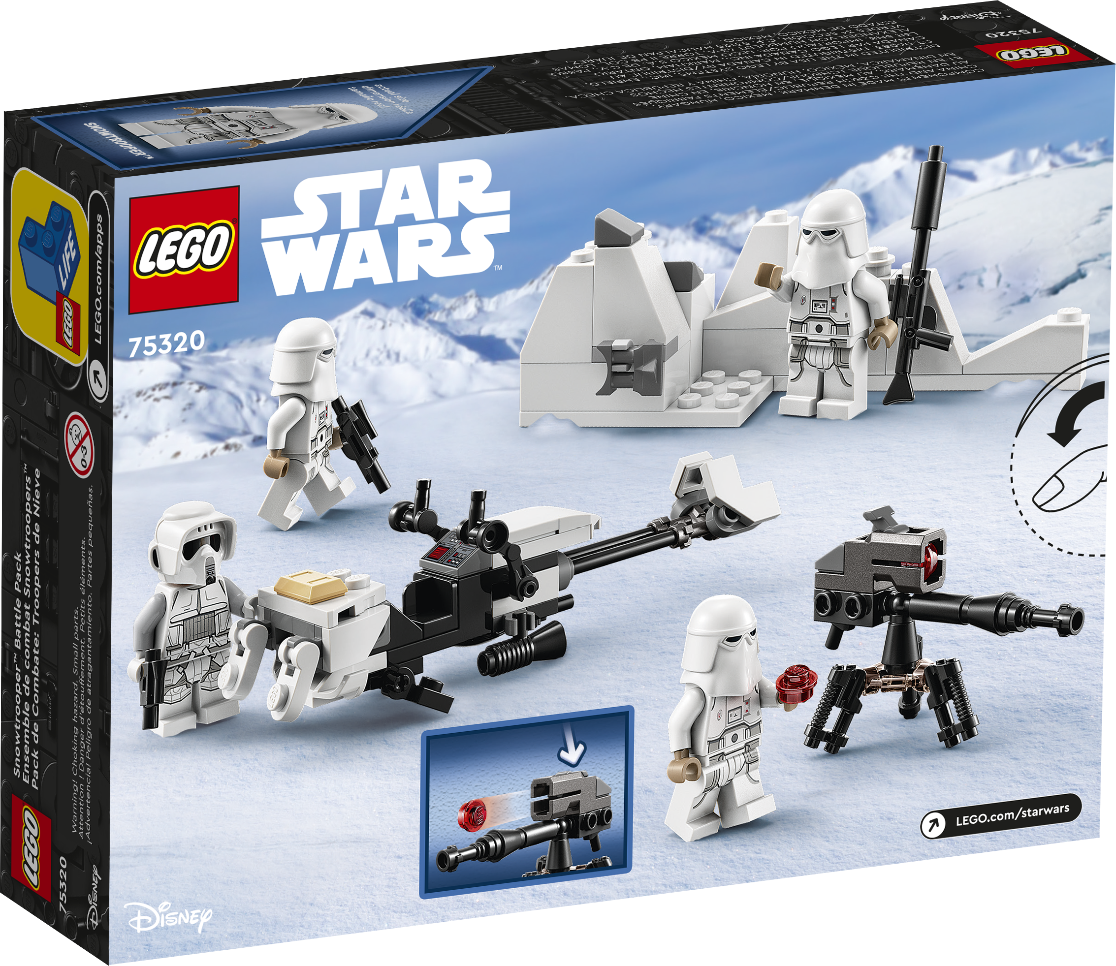 Snowtrooper™ Battle Pack 75320 | Star Wars™ | Buy online the Official LEGO® US