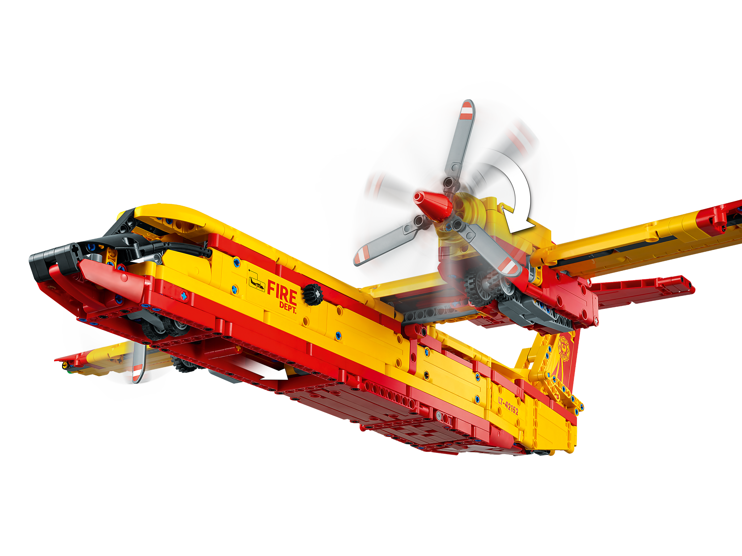 L’avion des pompiers 42152 | Technic™ | Boutique LEGO® officielle CA