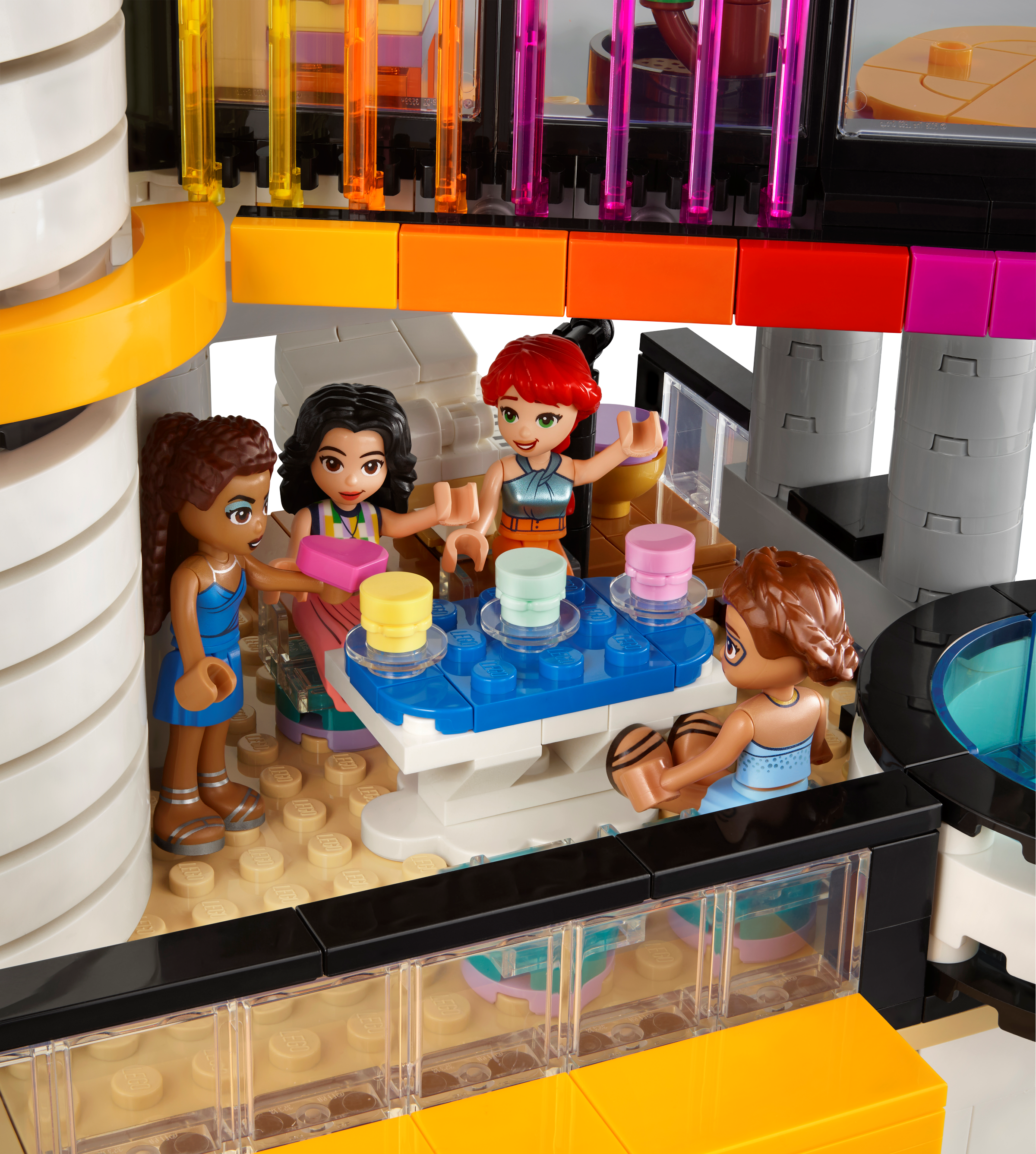 Modern lego online mansion