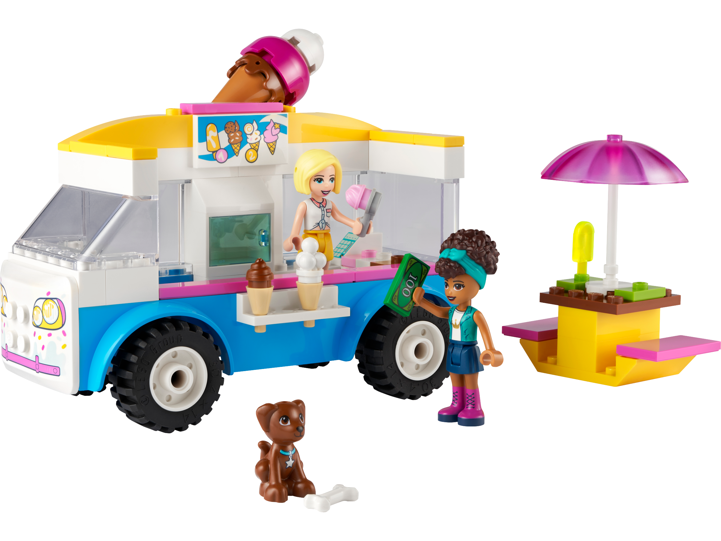autor caravana encima Camión de los Helados 41715 | Friends | Oficial LEGO® Shop ES