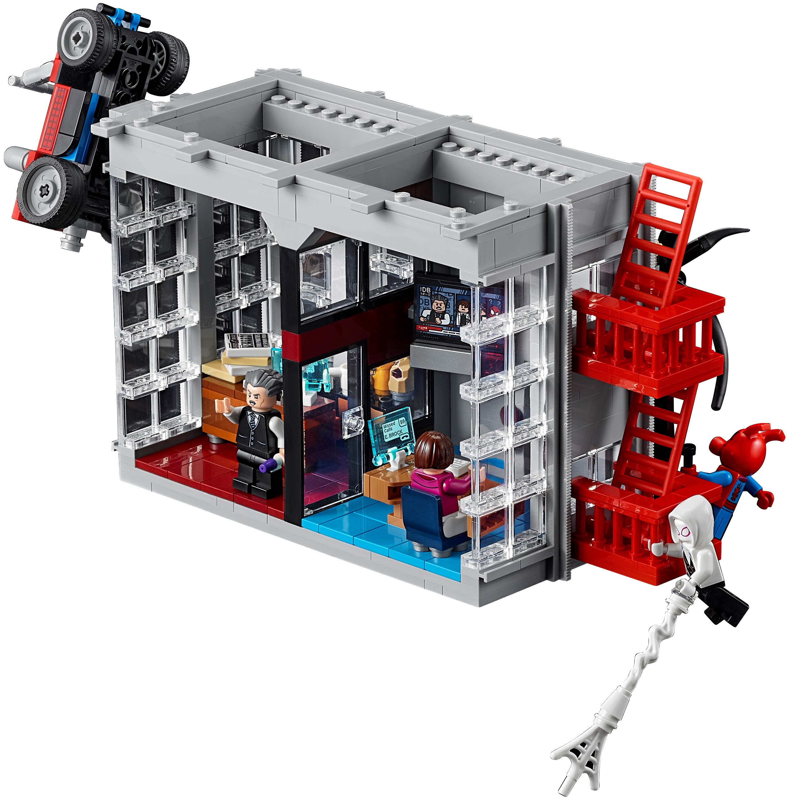 レゴブロック スパイダーマン デイリービューグル - おもちゃ