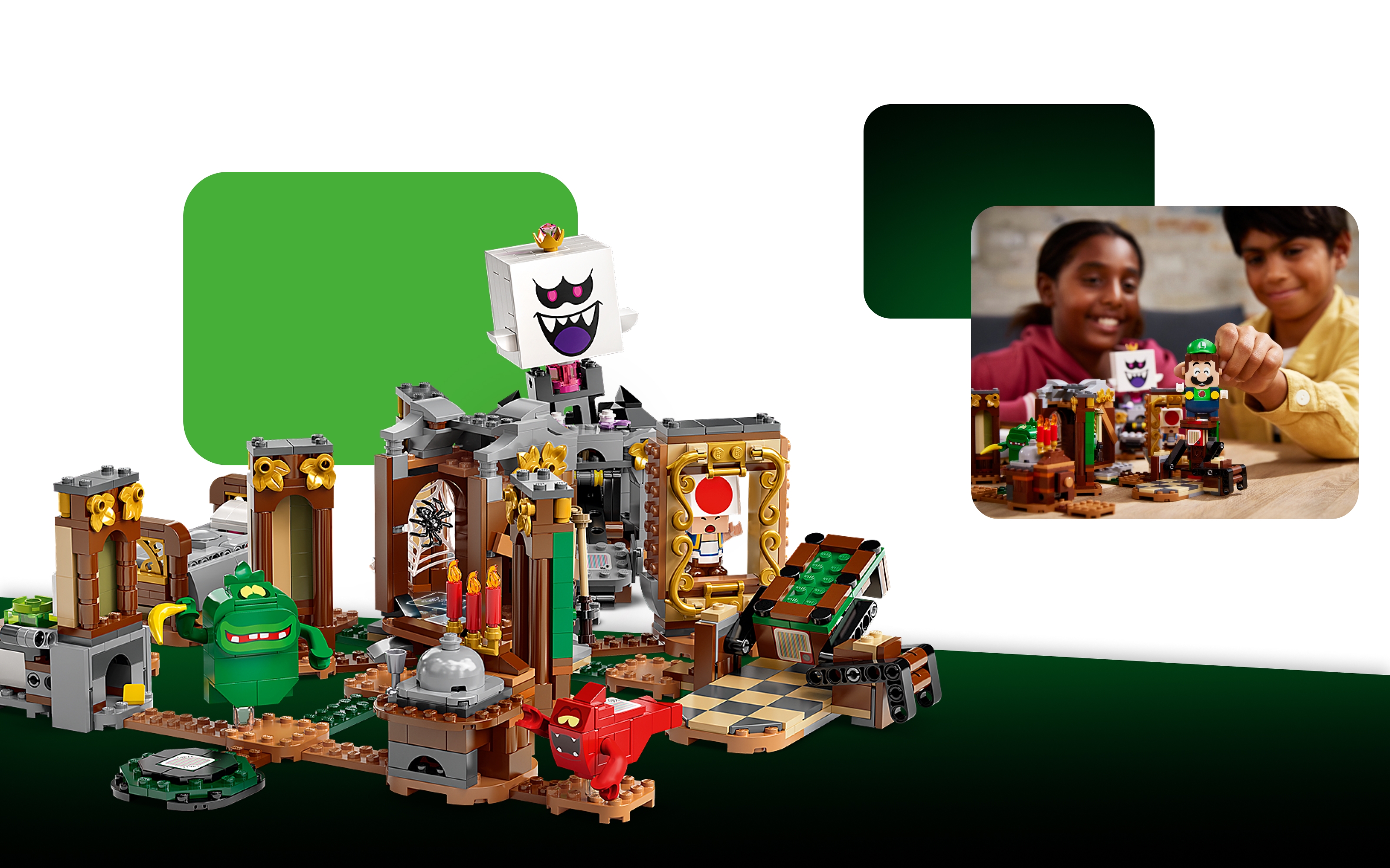 Luigi's mansion lego set sale