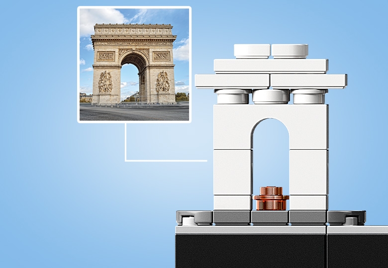 Paris 21044 | Architecture | Buy online at the Official LEGO® Shop US