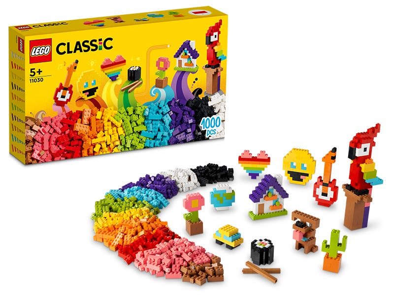 LEGO Classic Caja de Ladrillos Creativos Mediana, Juegos de
