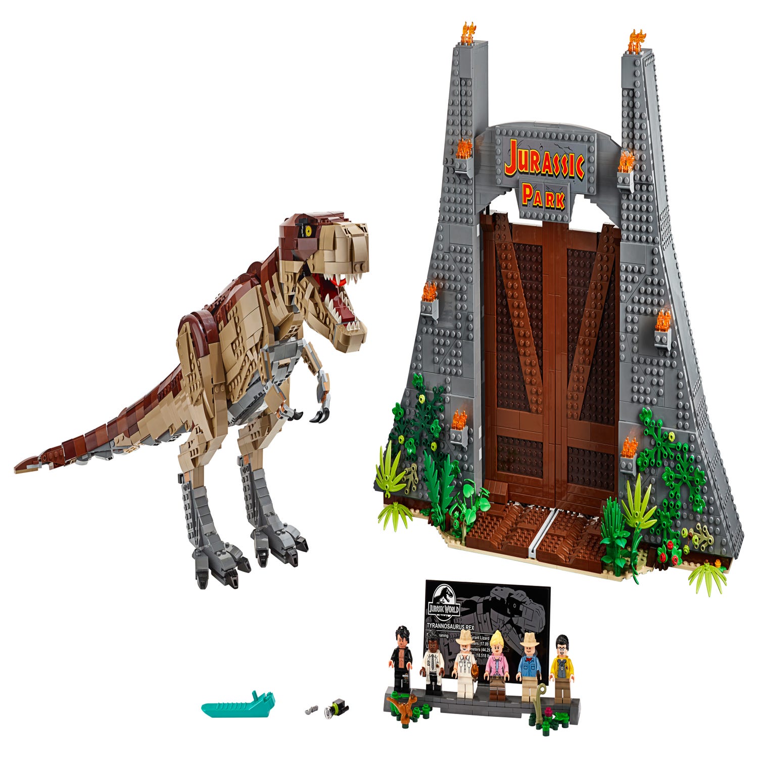 Lego Jurassic Park 75936 - La furia del T. rex 