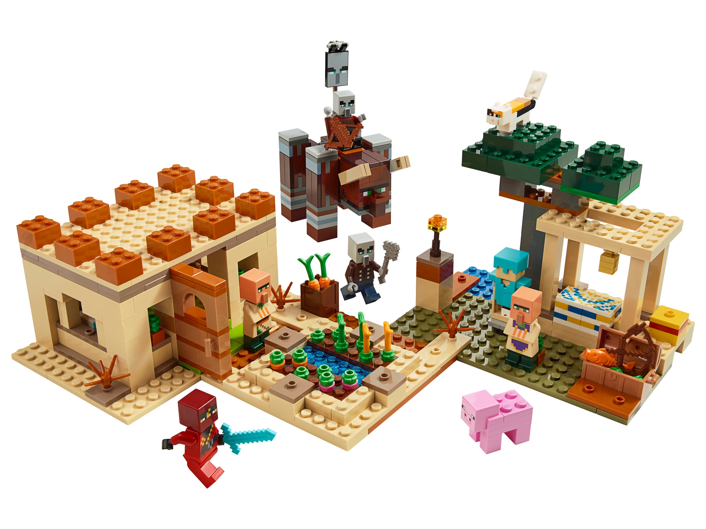 lego minecraft house