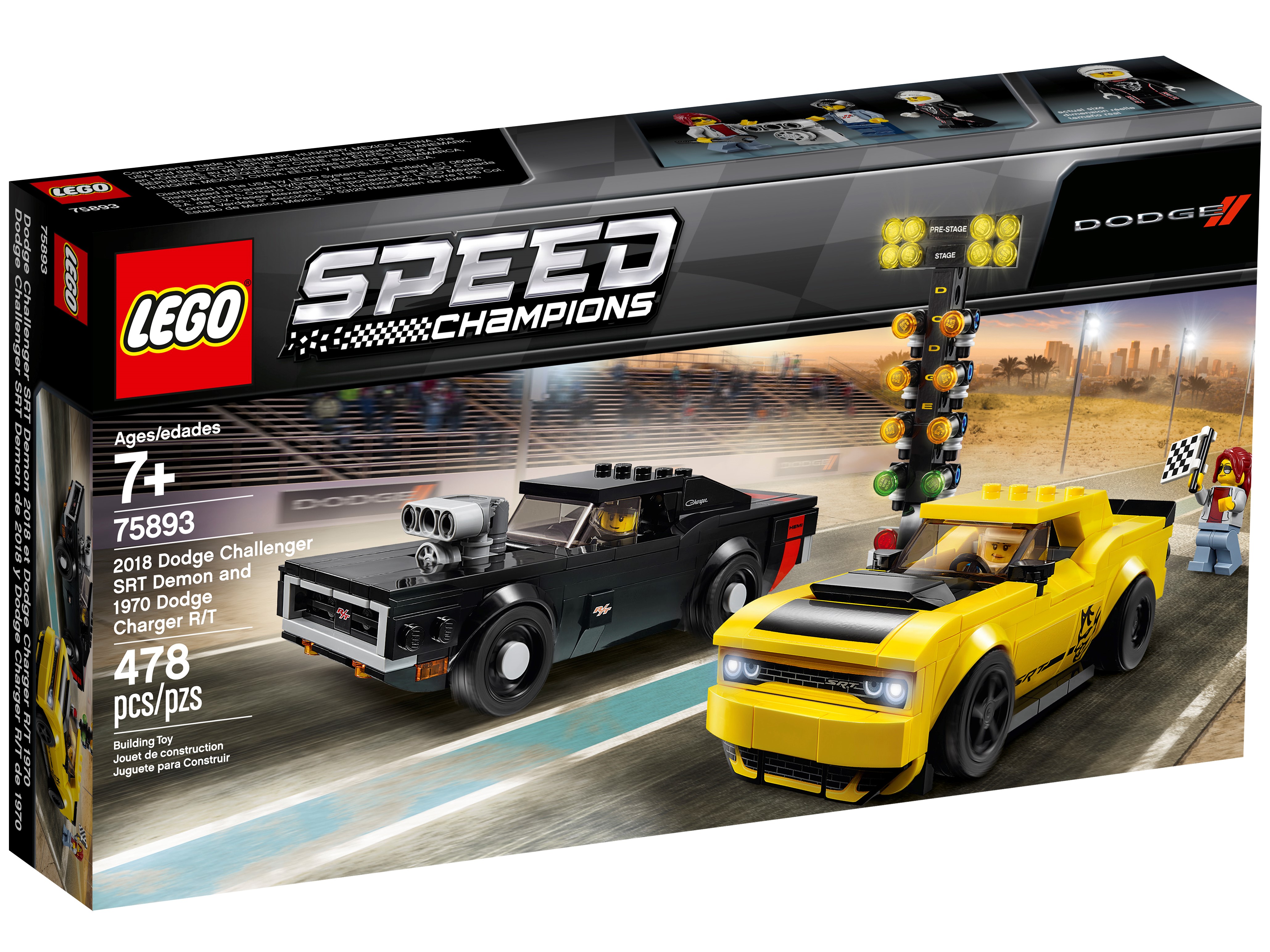 lego dodge speed champions