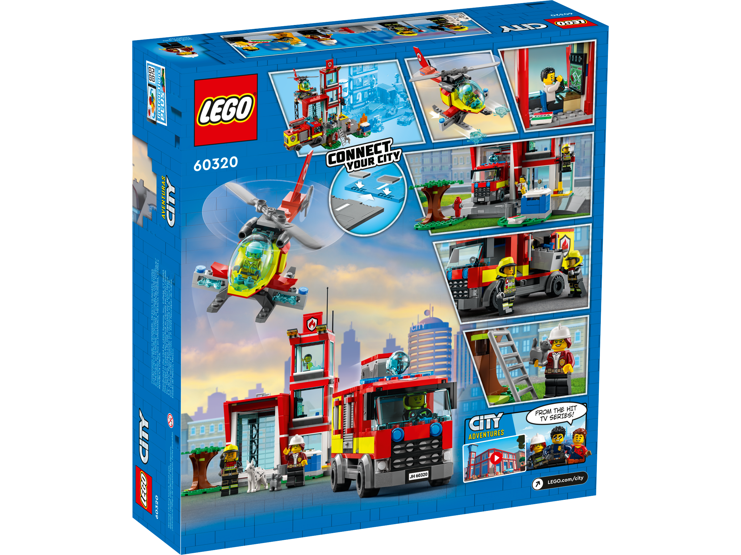 Brandstation 60320 City Officiel LEGO® Shop DK