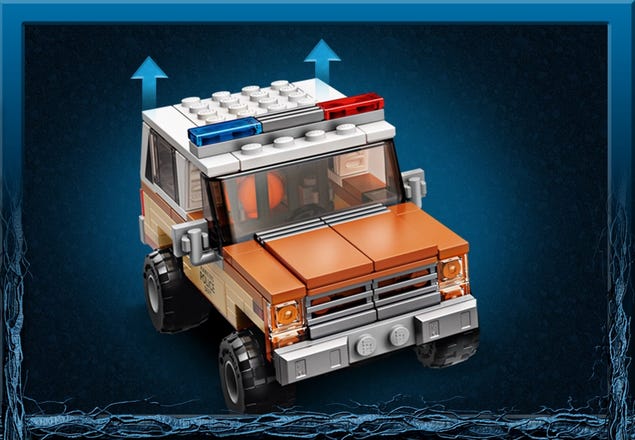 LEGO MOC The Comic Book Shop - 75810 Stranger Things The Upside Down  Alternative Build Modular by SharkyBricks