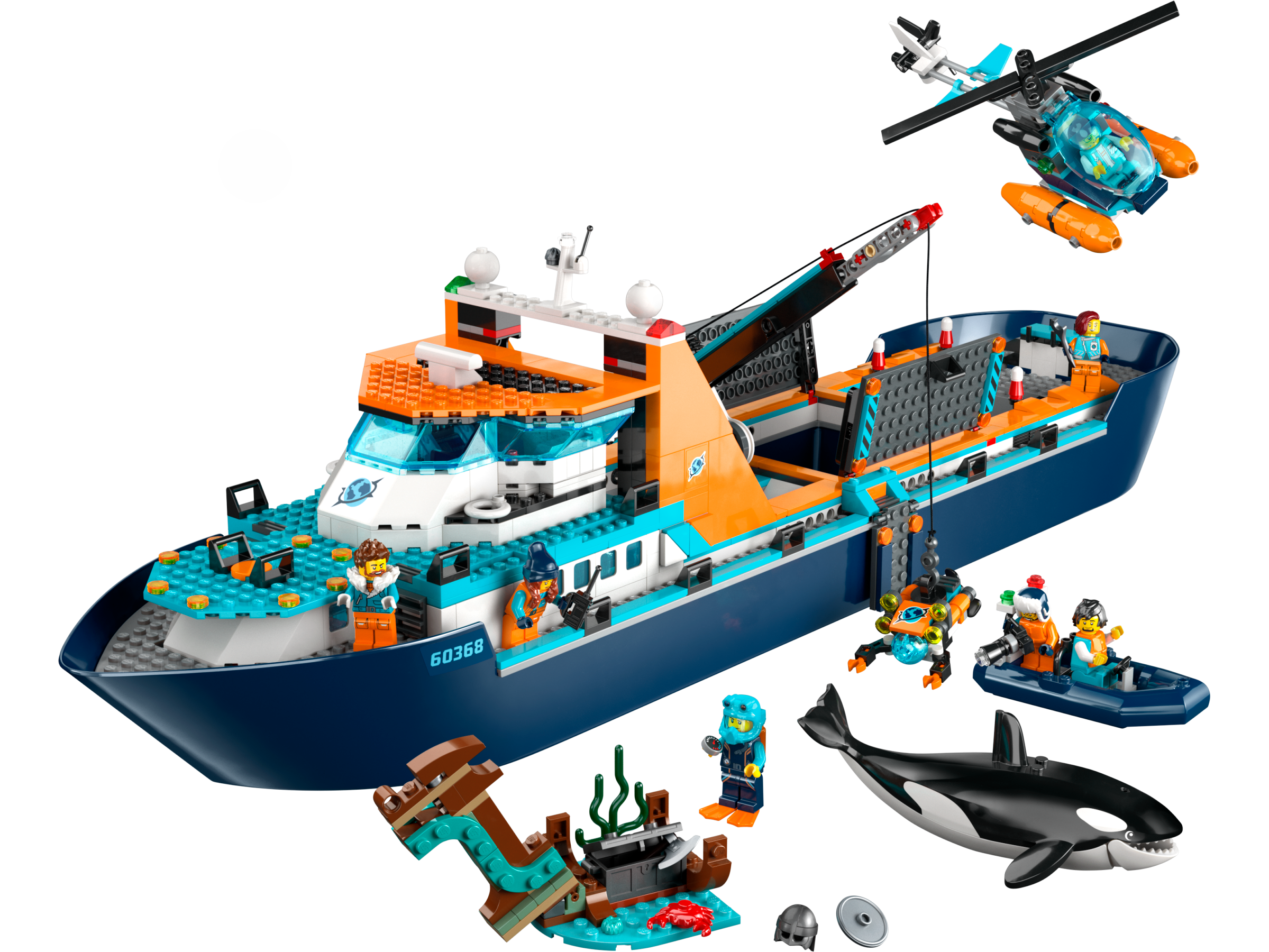 Arctic Explorer Ship 60368 | City | Buy online at the Official