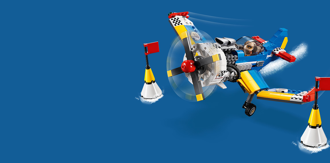 lego airplane ad