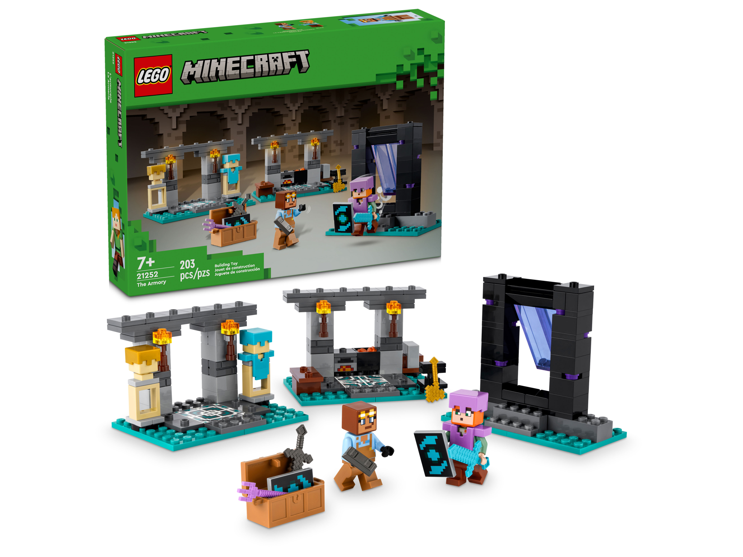 L’armurerie 21252 | Minecraft® | Boutique LEGO® officielle FR