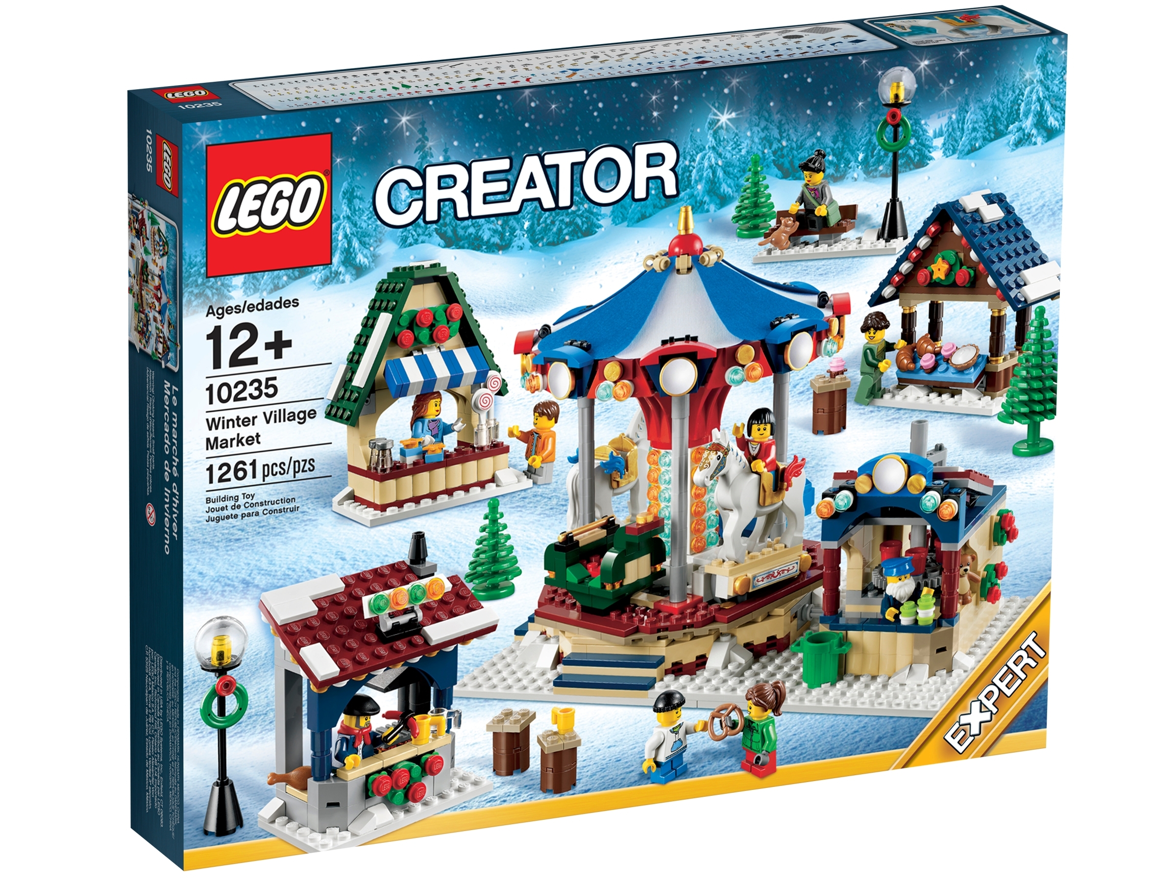 All Lego Winter Village Sets It contains 1490 pieces and is the fourth