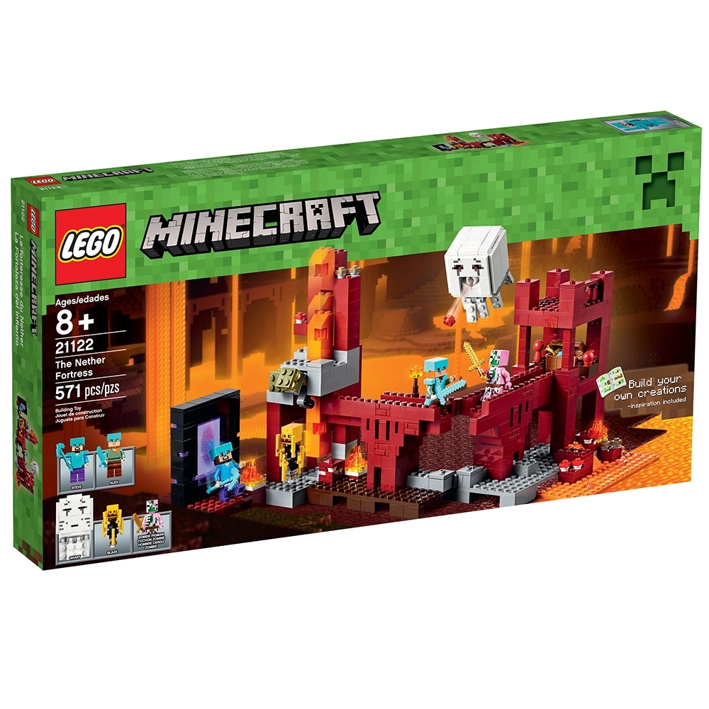 The Nether Fortress | Minecraft® | Buy online the Official LEGO® Shop