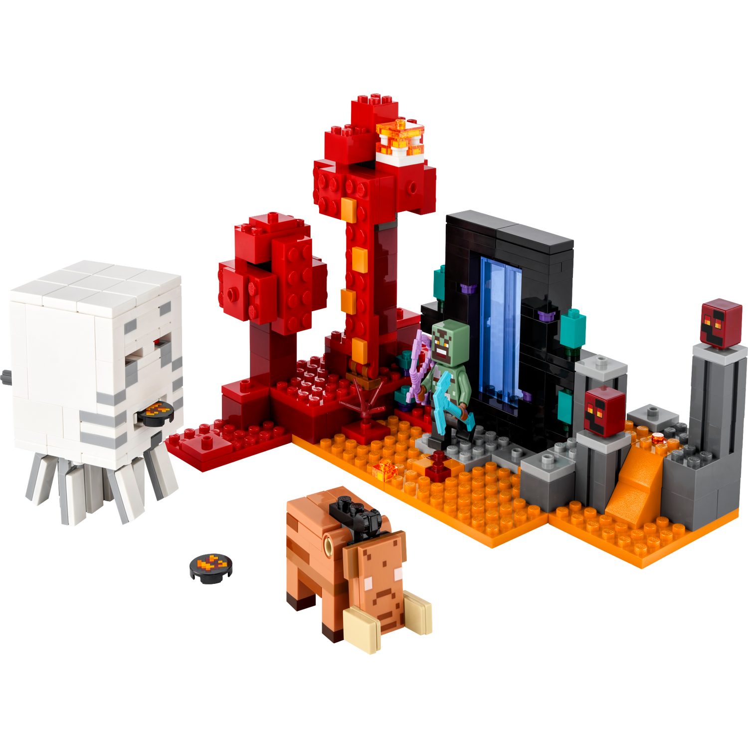 The Nether Portal Ambush 21255 | Minecraft® | Buy online at the ...