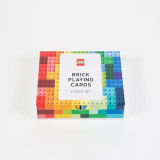 Spillkort med LEGO® klossedesign
