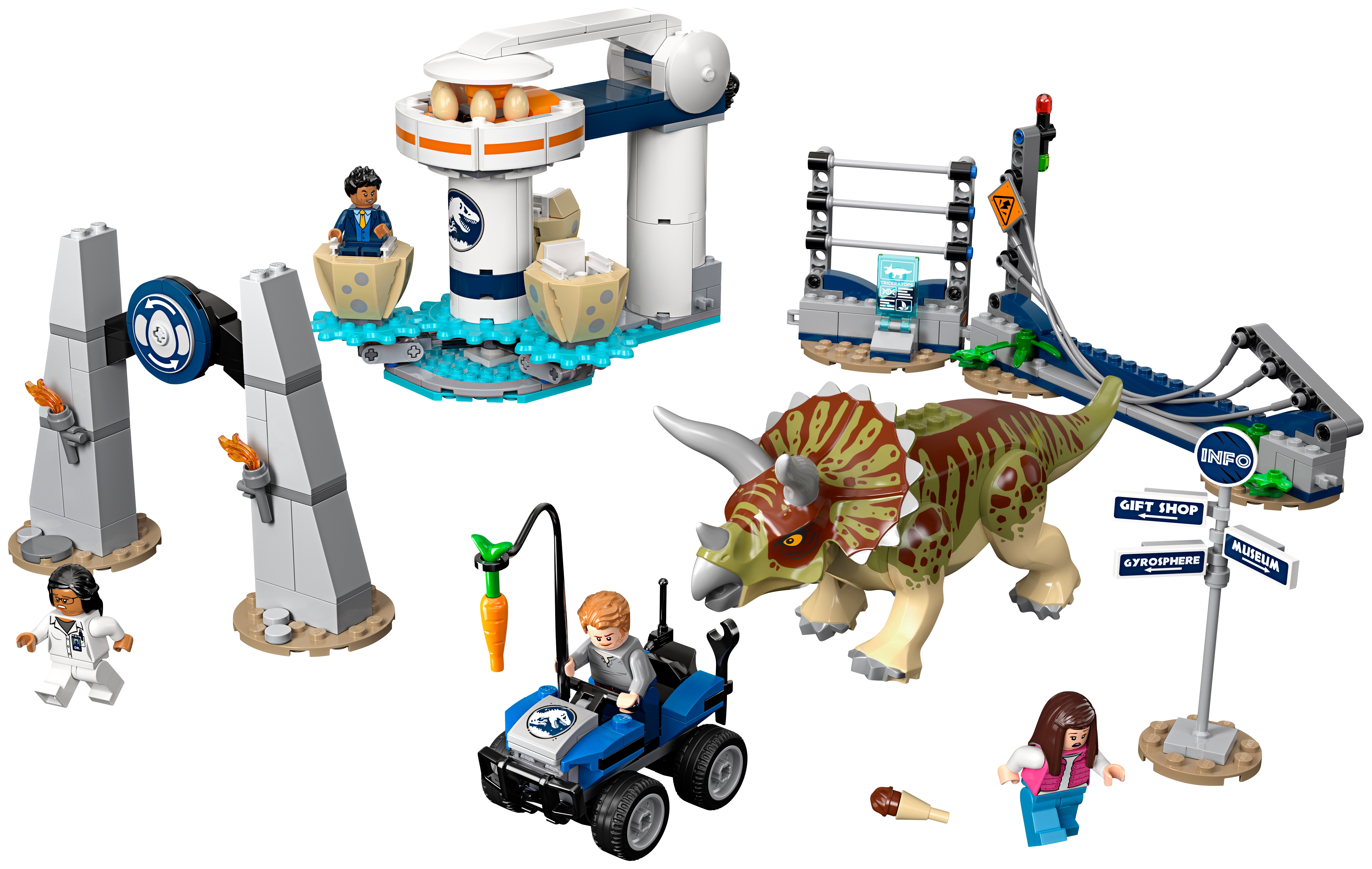 Triceratops Rampage 75937 Jurassic World™ Buy at the Official Shop US