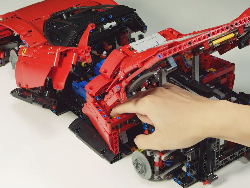 An exclusive extract from our new book – LEGO® Technic™ Ferrari