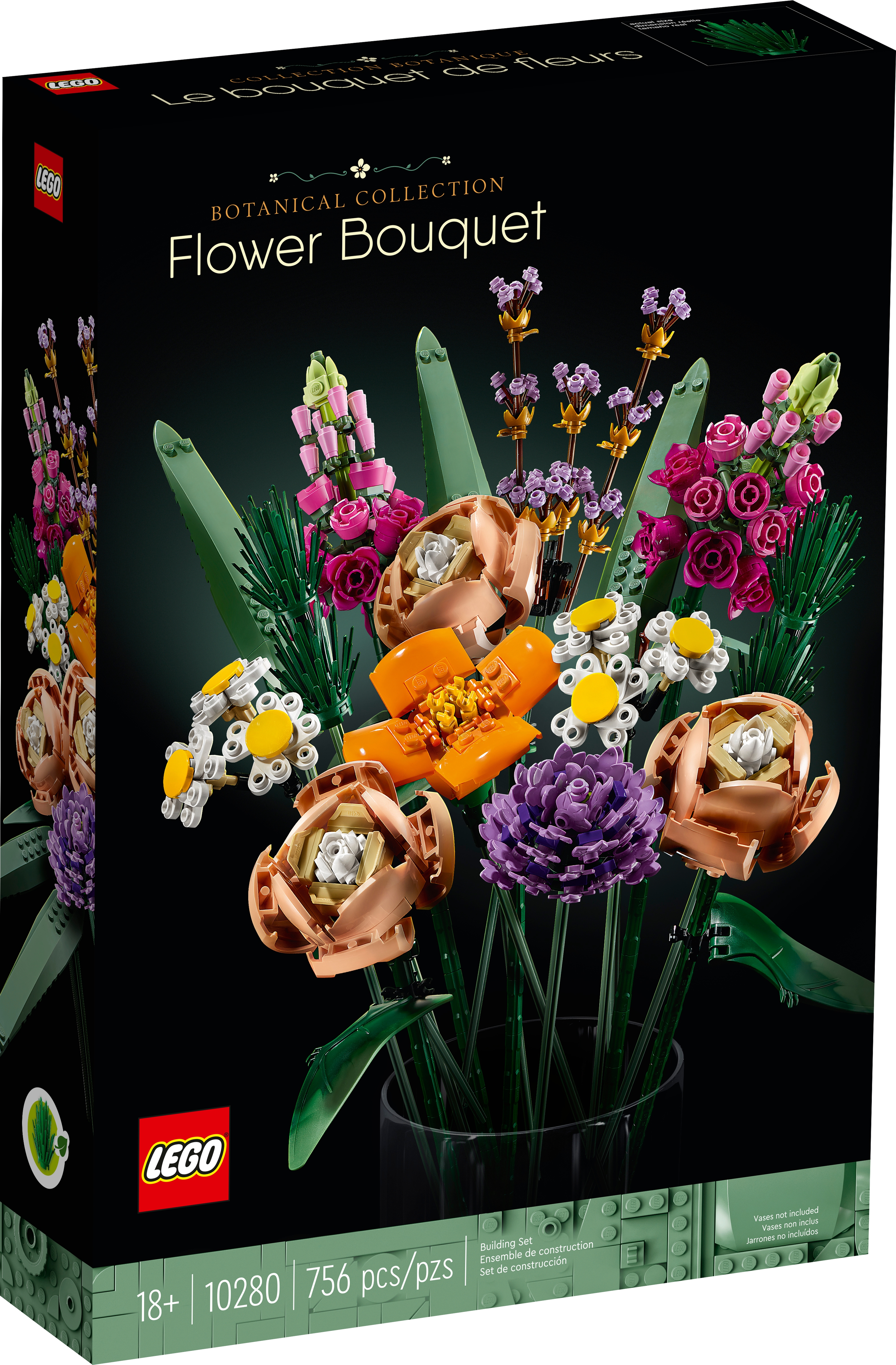 Acheter en ligne LEGO Icons Bouquet de fleurs (10280) à bons prix