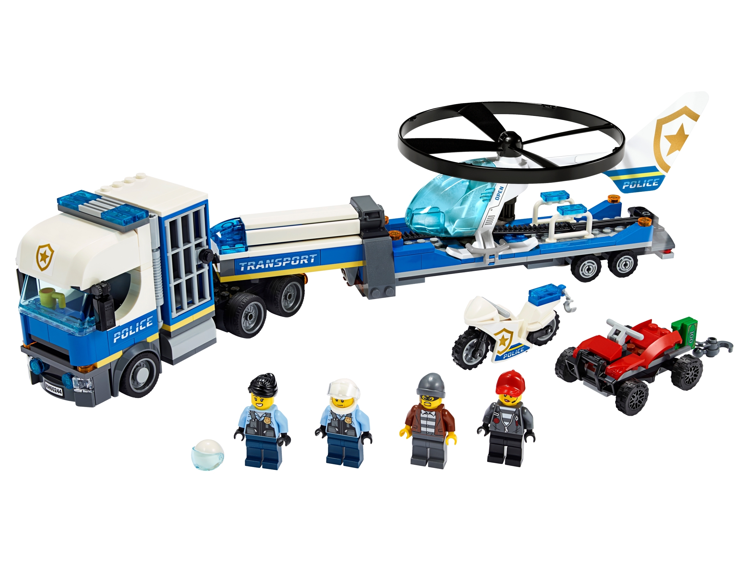 lego police truck