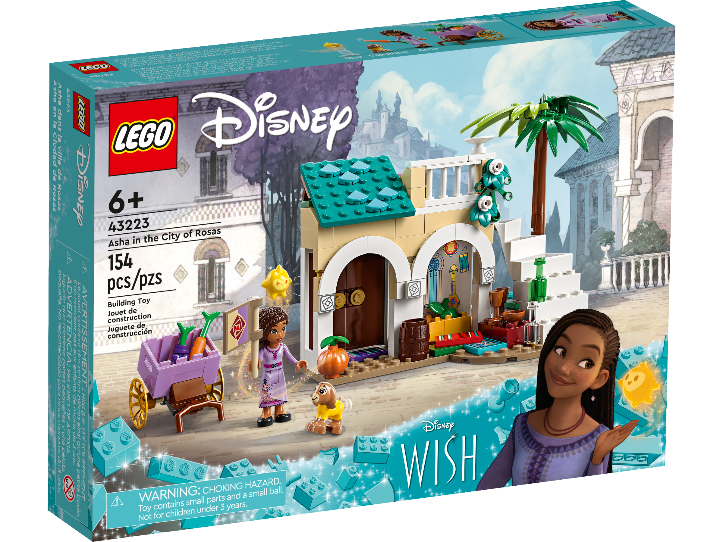 Asha nella Città di Rosas - Lego 43223 Disney