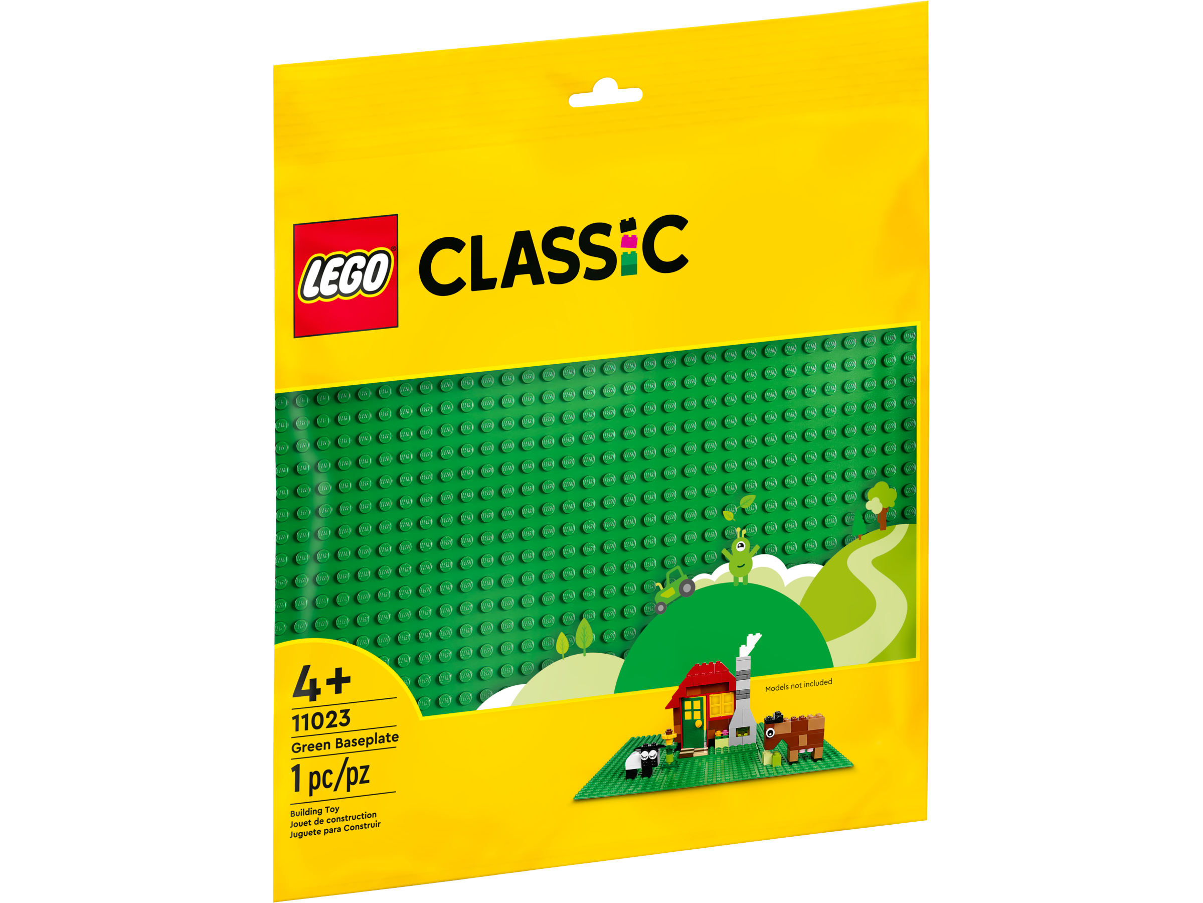 LEGO Vintage Storage Carry Case Building Base Plates 1989 Blue Green  Sliding Box