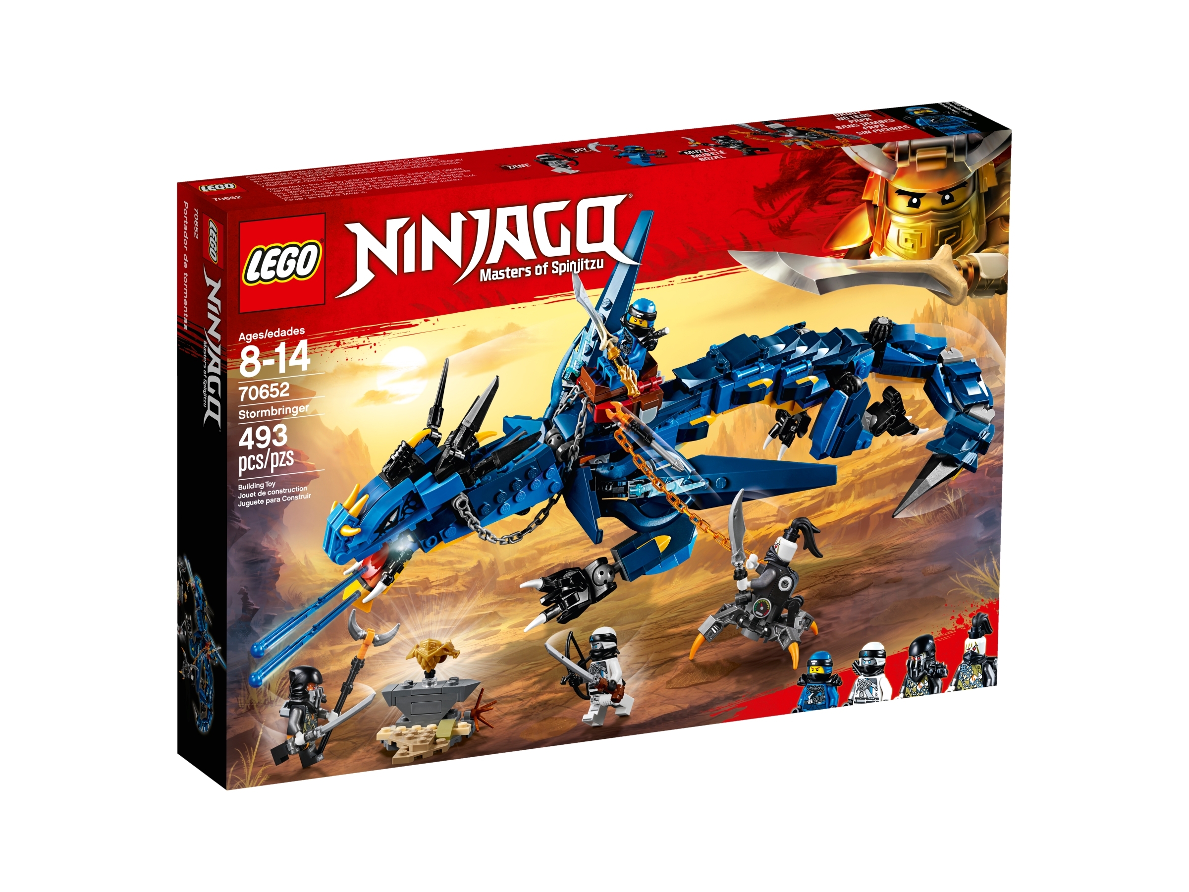 lego ninjago blue dragon set