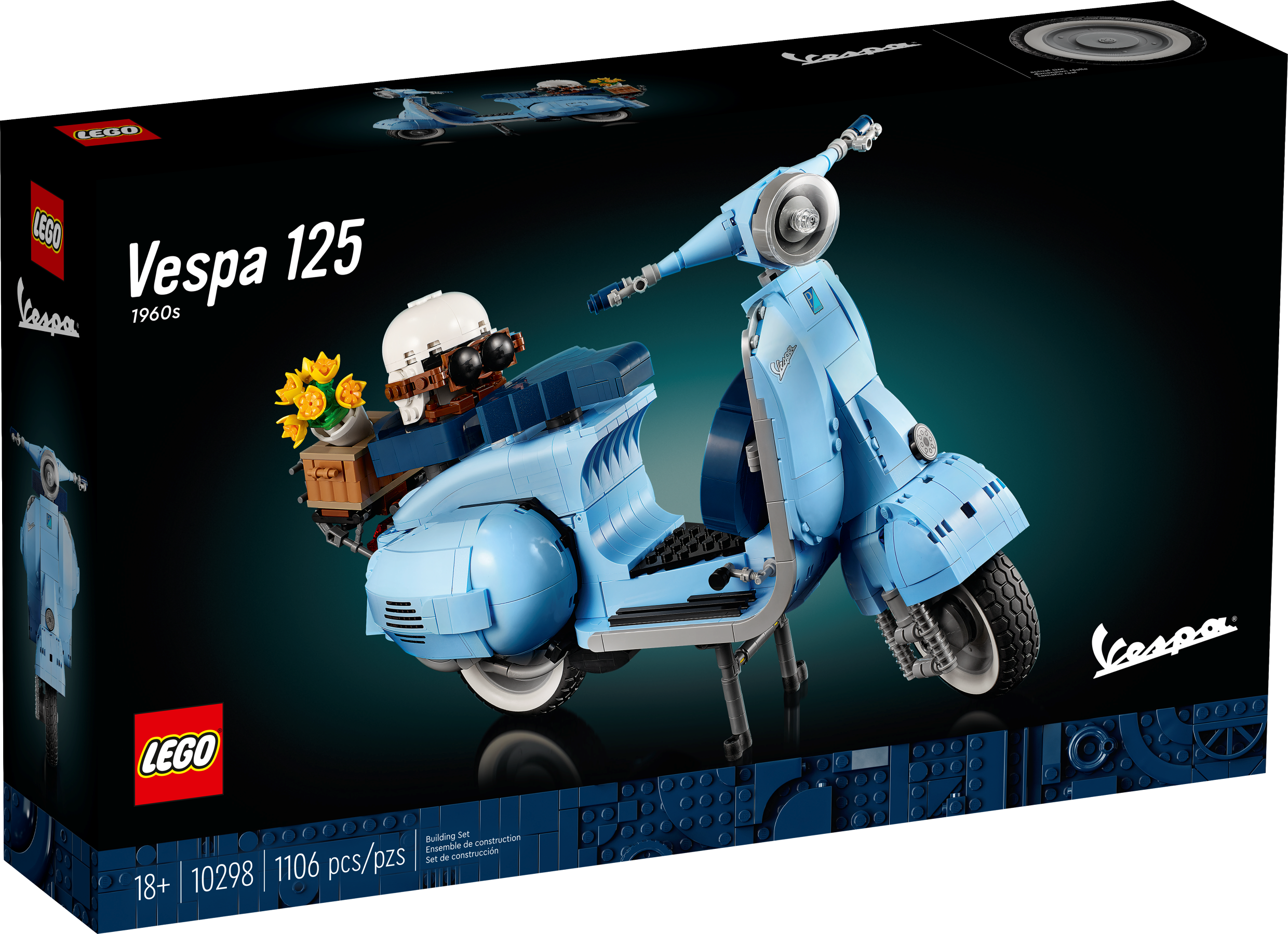 Vespa 125 10298, LEGO® Icons