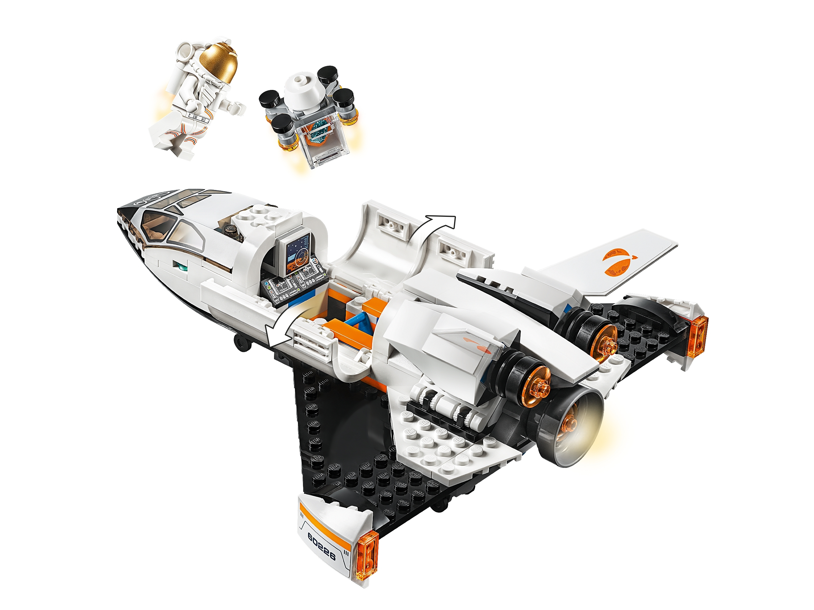 Mars Research Shuttle 60226 | City | Buy online at Official LEGO® Shop AU
