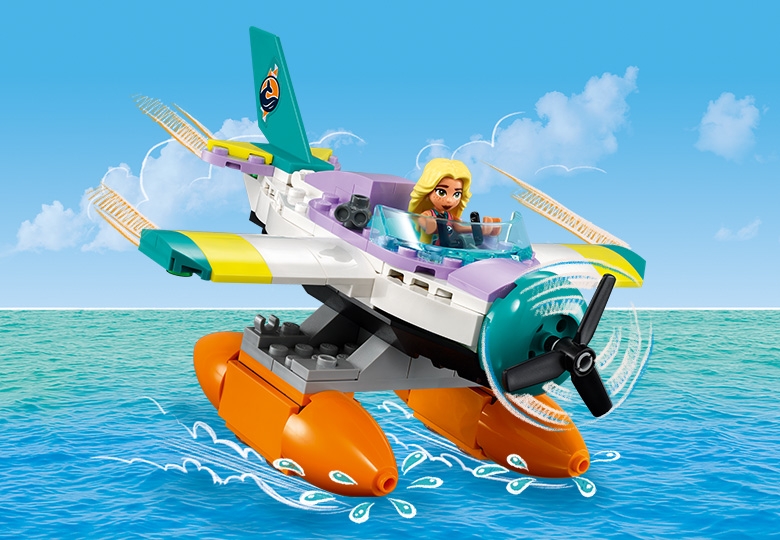 Sea rescue cheap plane lego