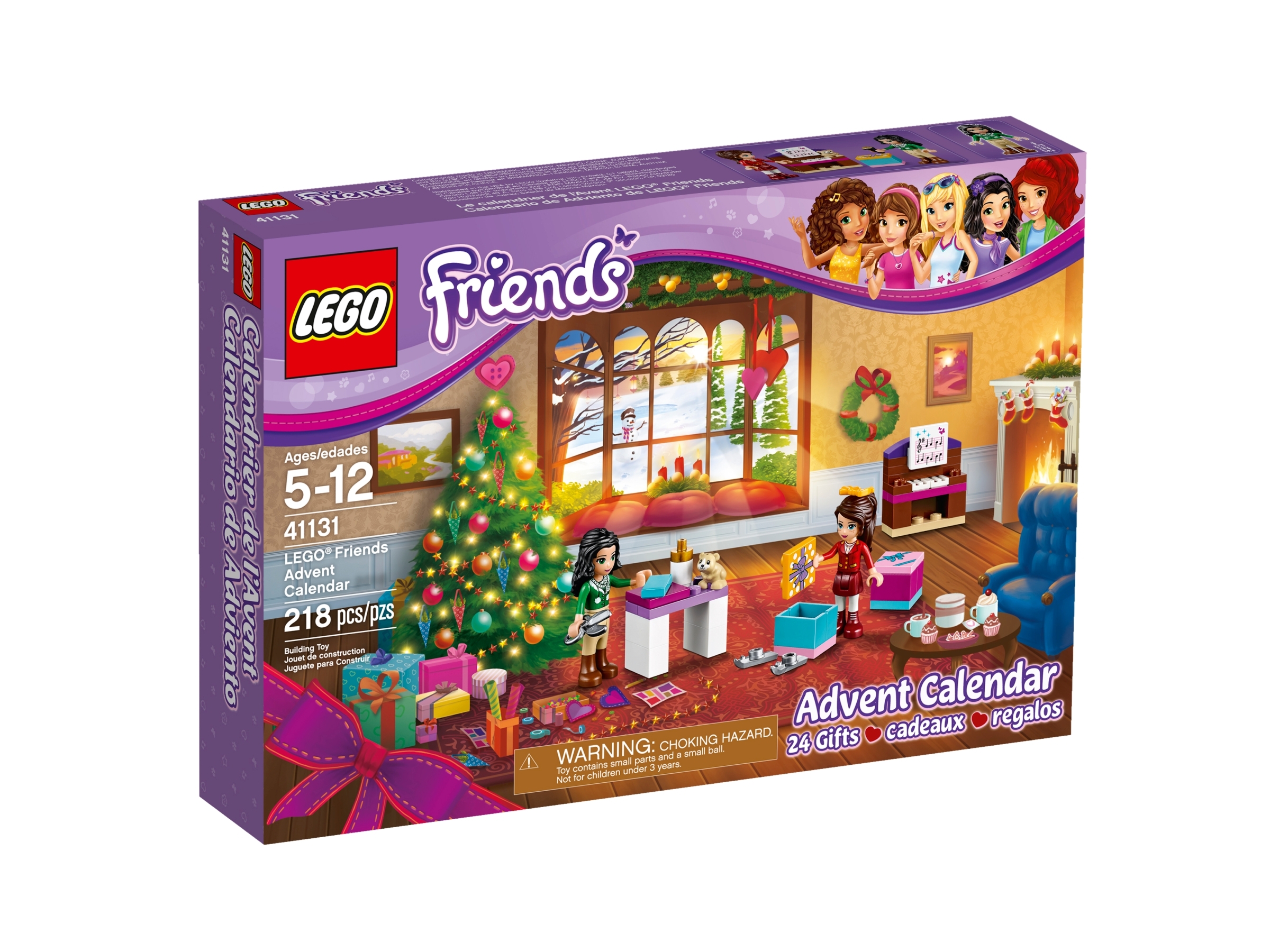 Lego Friends Christmas Advent Calendar Printable Word Searches