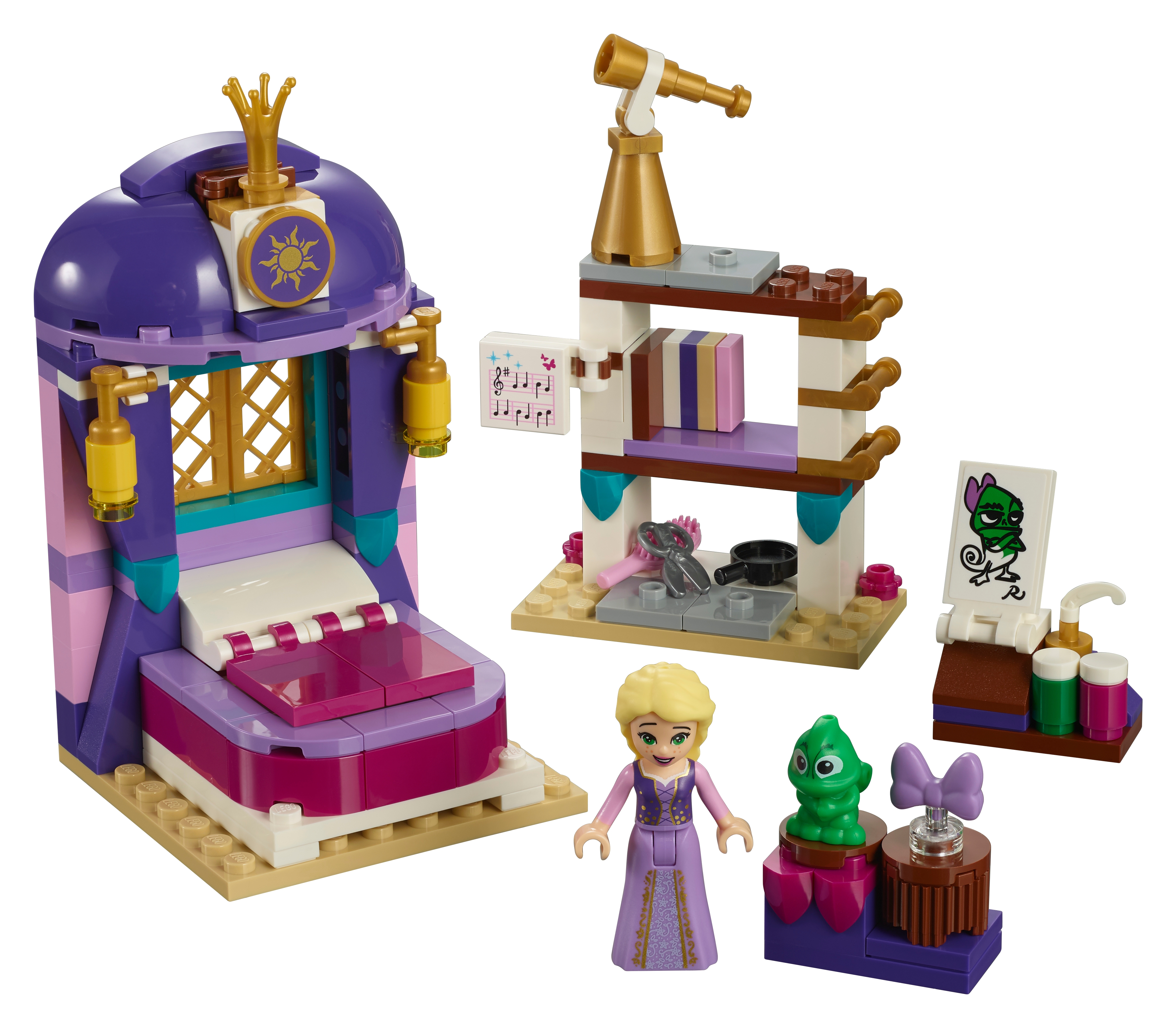længes efter Kondensere Symptomer Rapunzel's Castle Bedroom 41156 | Disney™ | Buy online at the Official LEGO®  Shop US