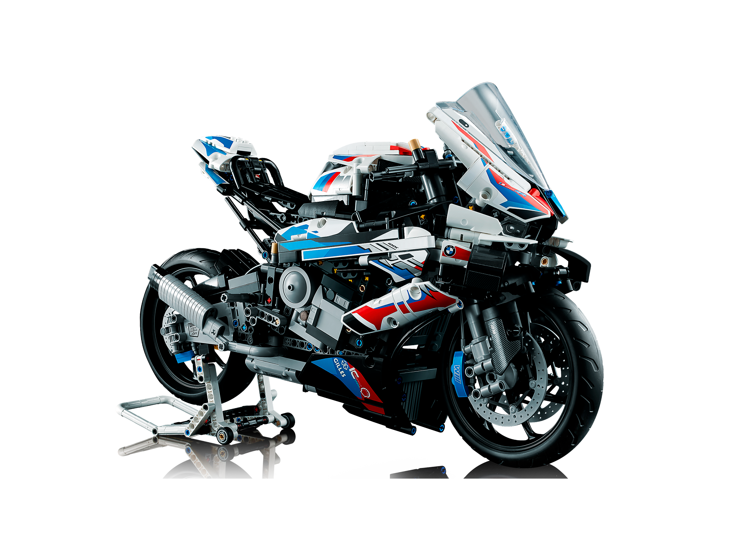  AUDIO Technics Motorcycle for Lego BMW M1000 RR - 912 pcs  Technics Motorbike Building Block , Compatible with Lego,13.3 x 6.5 x 7  inches : Toys & Games