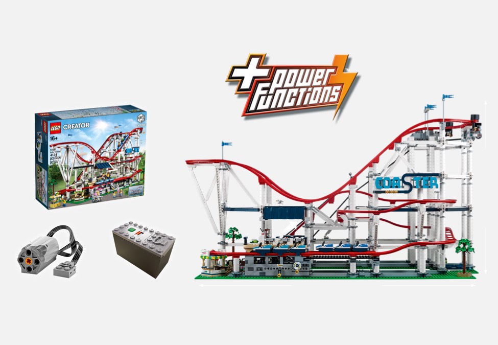 Lego motor for roller 2024 coaster