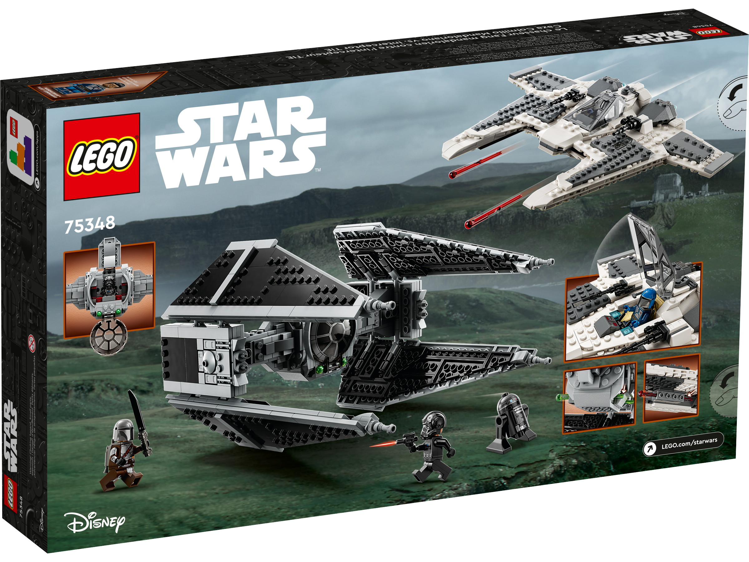 Micro Star Destroyer and TIE Fighter - LEGO Star Wars SW911510