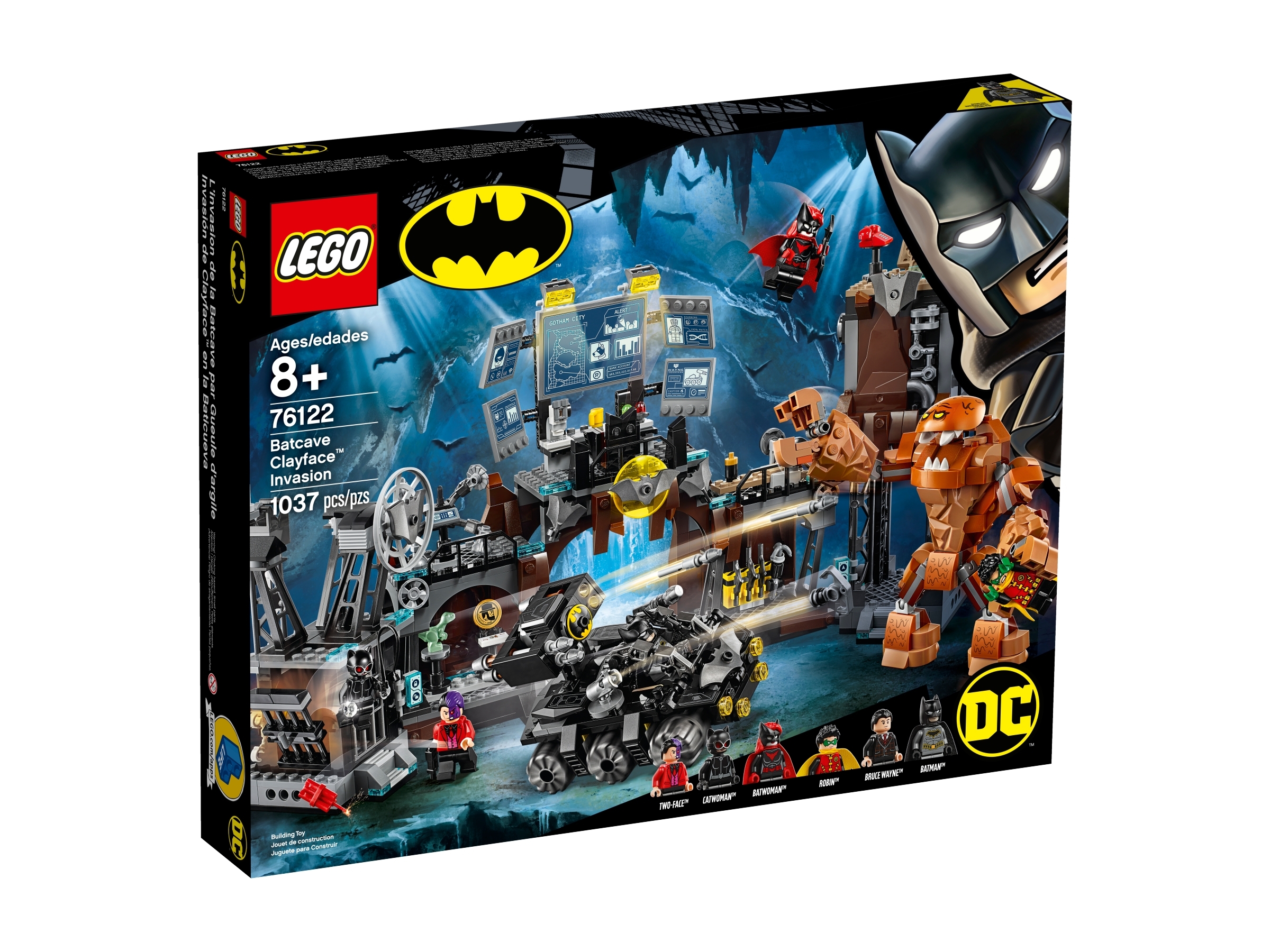 【NEW限定品】 LEGO DC Batman Batcave Clayface Invasion 76122 Toy Building ...
