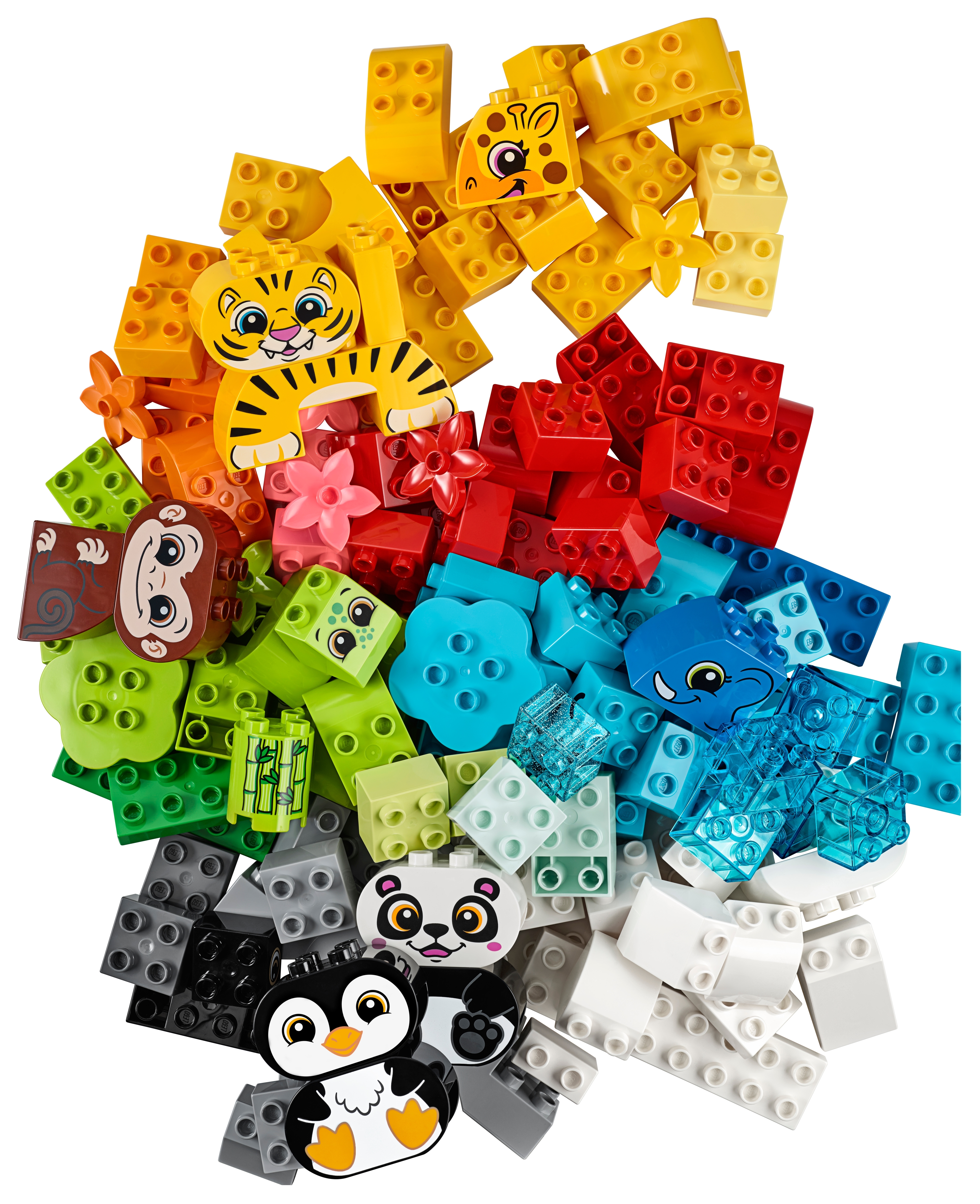 Glimp Overweldigen door elkaar haspelen Creatieve dieren 10934 | DUPLO® | Officiële LEGO® winkel NL