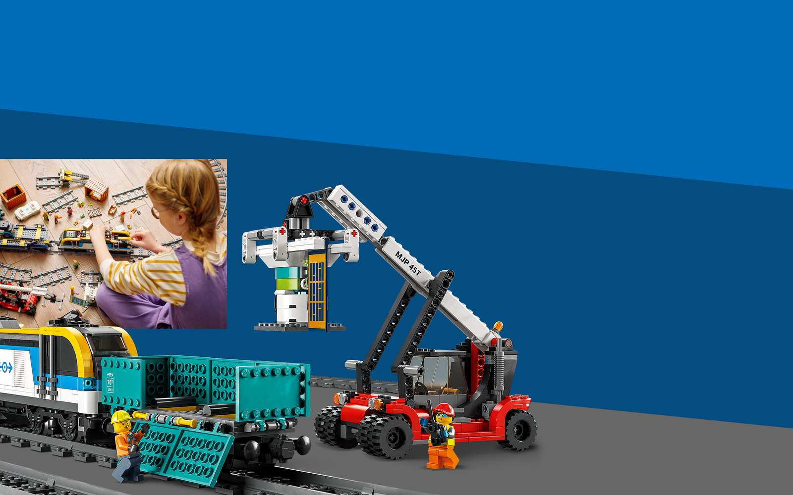 Laboratorium lus kiespijn LEGO® City Treinen en rails | Officiële LEGO® winkel NL