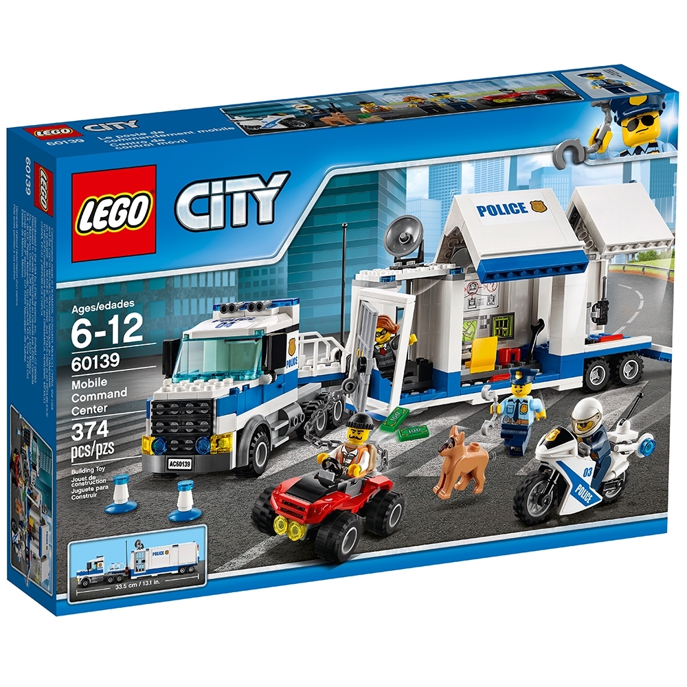 lego police truck 60139 instructions
