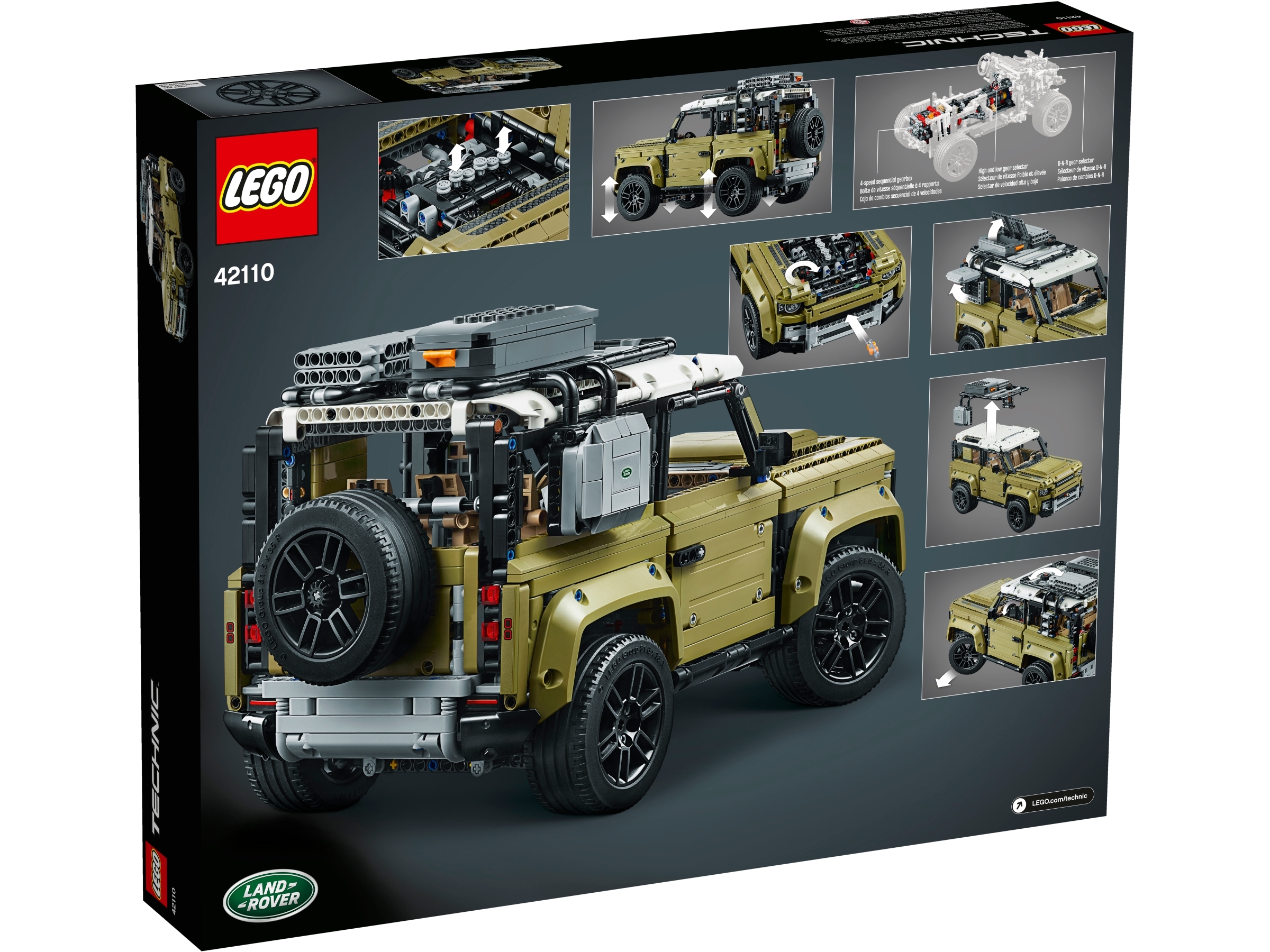LEGO Technic 42110 Land Rover Defender pas cher - Lego - Achat moins cher