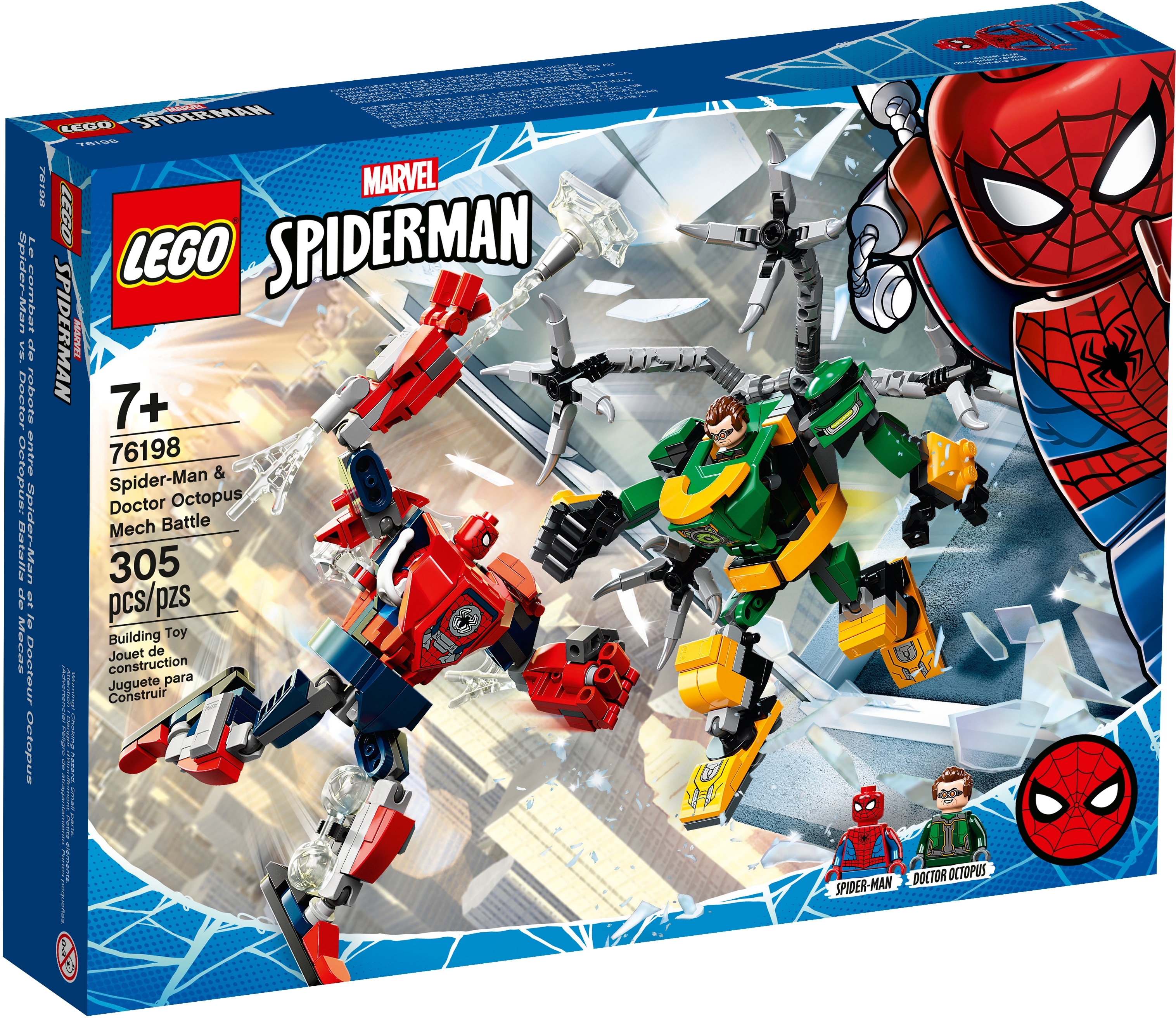 Spider-Man & Doctor Octopus Mech Battle 76198 | Spider-Man | Buy online at  the Official LEGO® Shop US